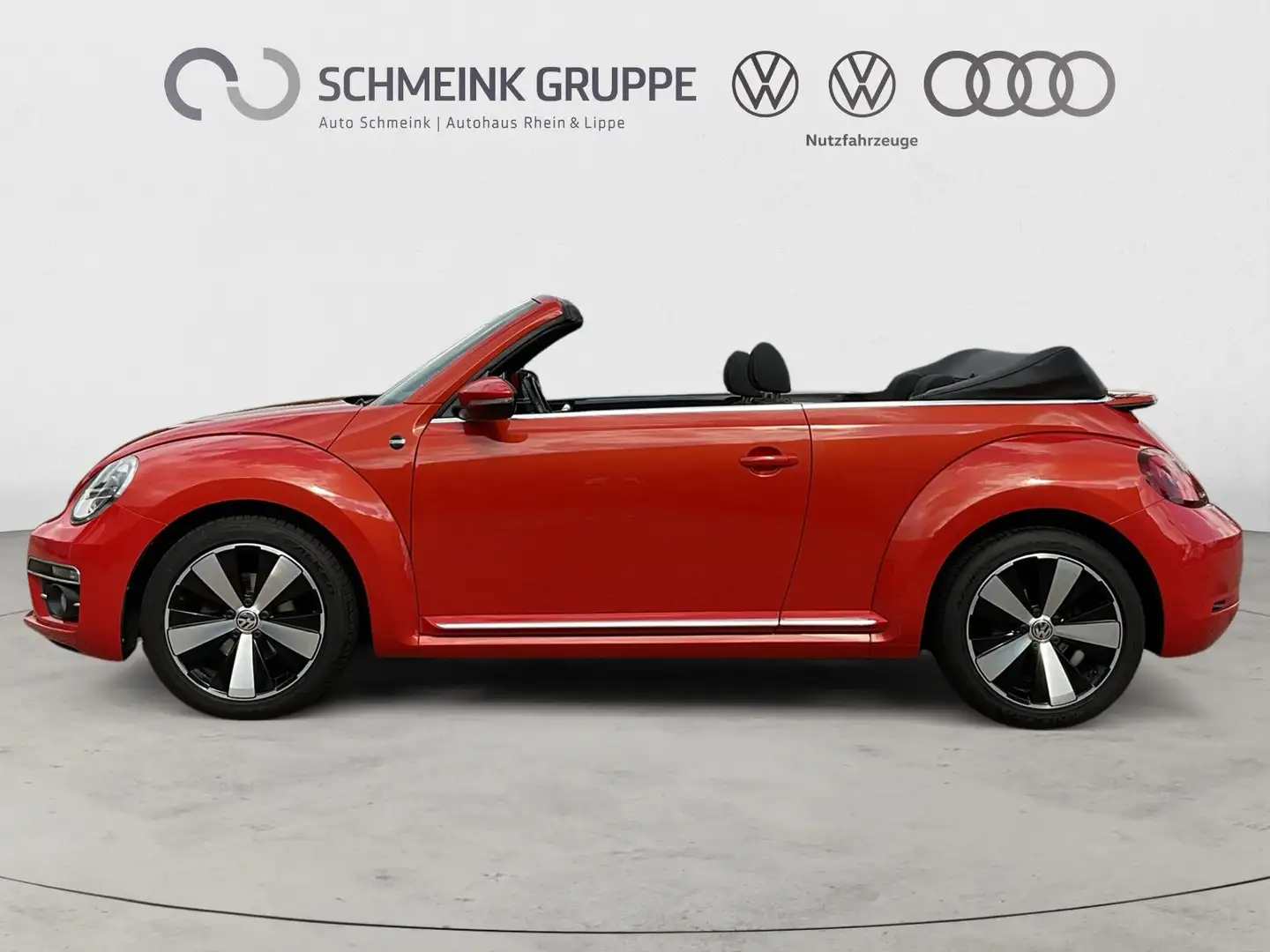 Volkswagen Beetle Cabrio 1.2 Sound Naranja - 2