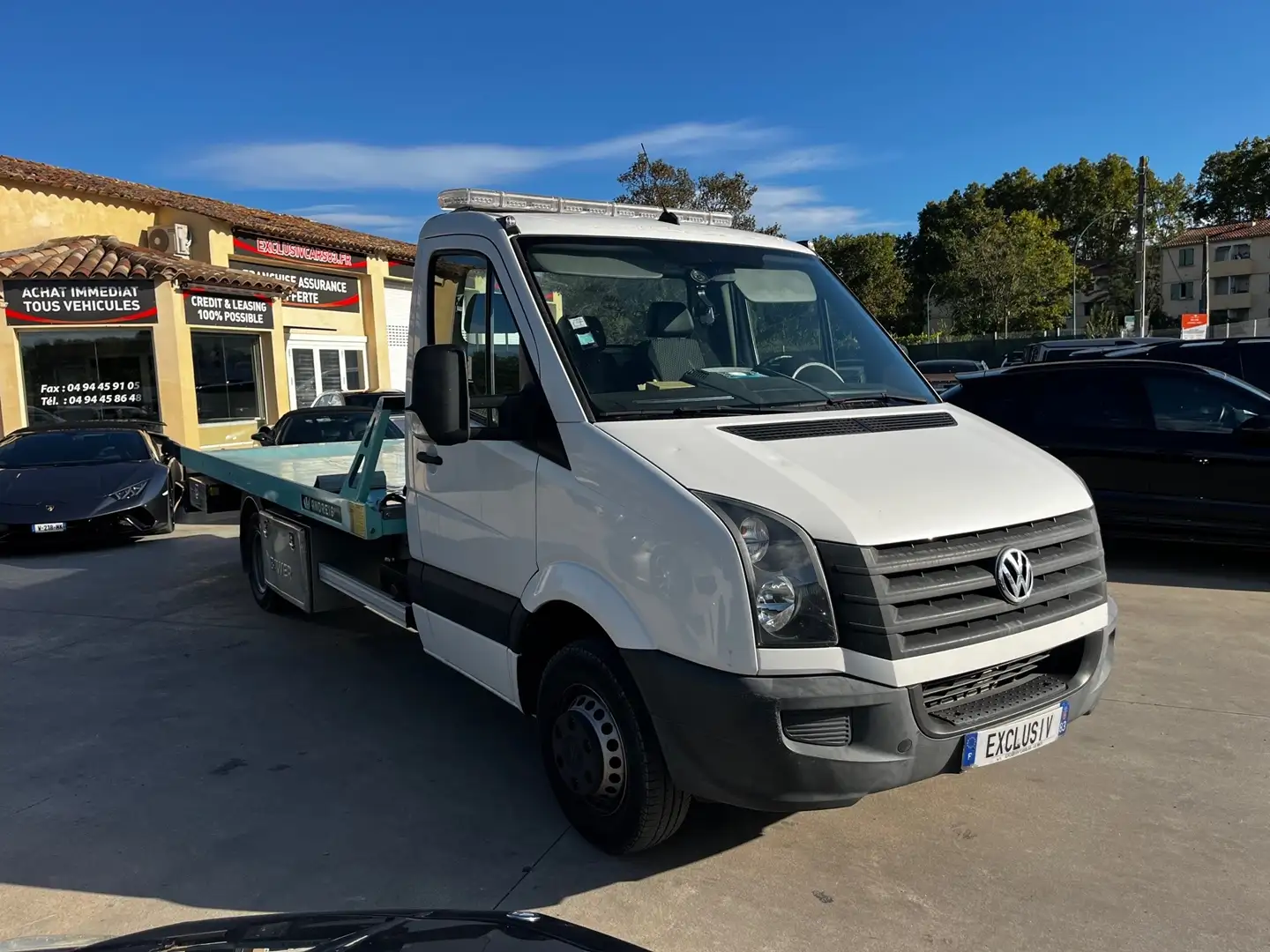 Volkswagen Crafter POIDS LOURDS CHASSIS CABINE 2.0 TDI 109 Blanc - 2