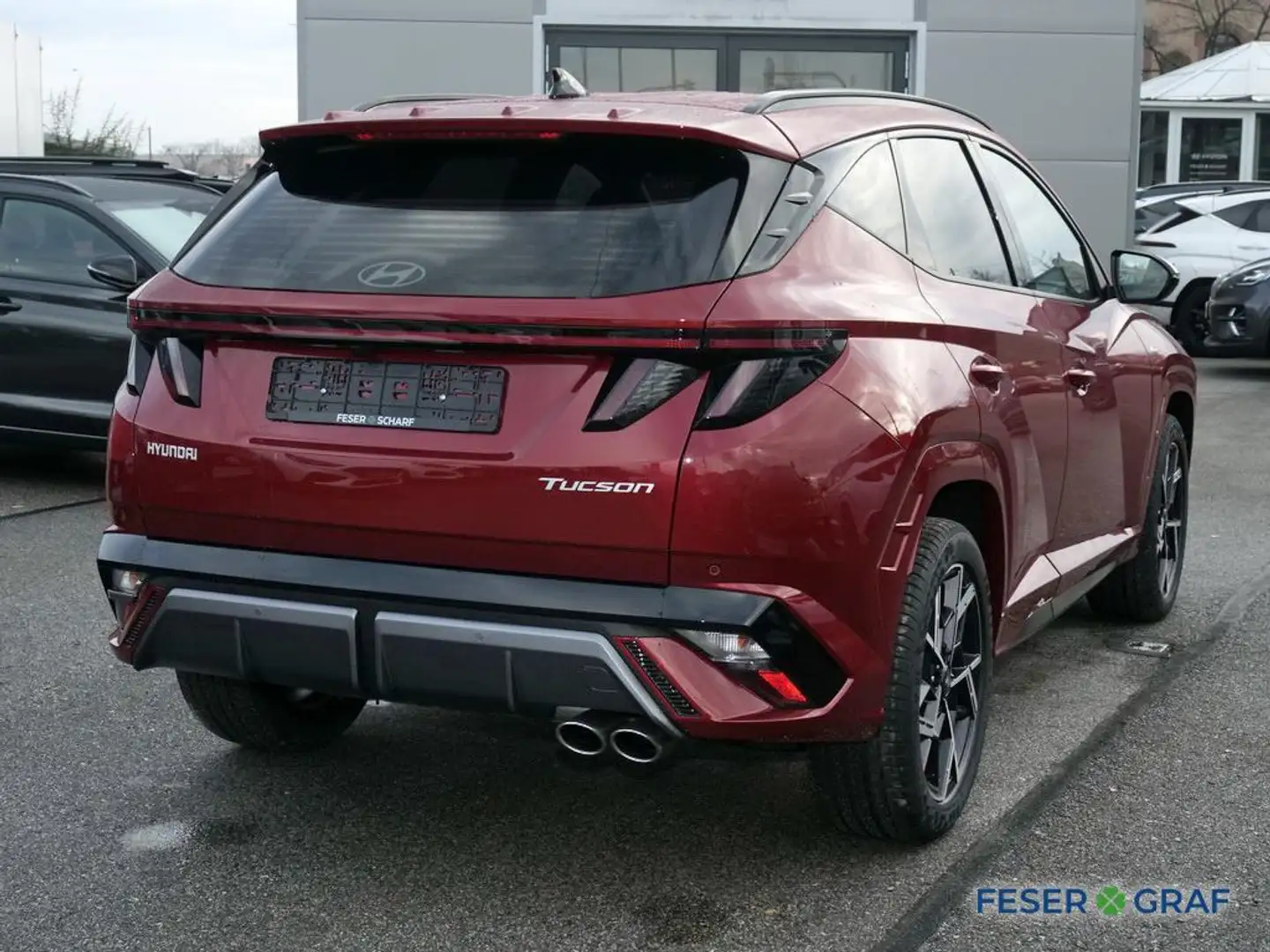 Hyundai TUCSON N-LINE NAVI KAMERA MATRIX HuD SHZ LHZ Rot - 2