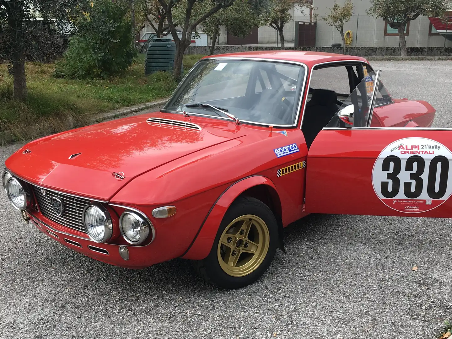 Lancia Fulvia HF 1.6 Fanalone Gr. 4 Rally Rosso - 1