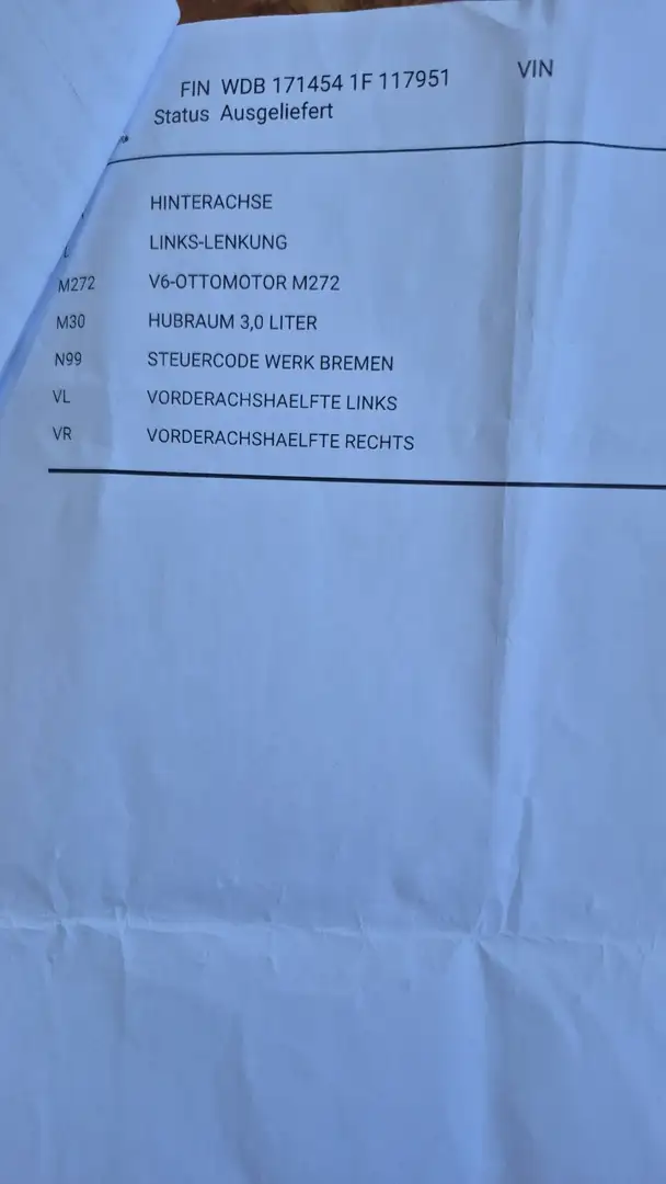 Mercedes-Benz SLK 280 SLK-Klasse Roadster 7G-TRONIC Silber - 2