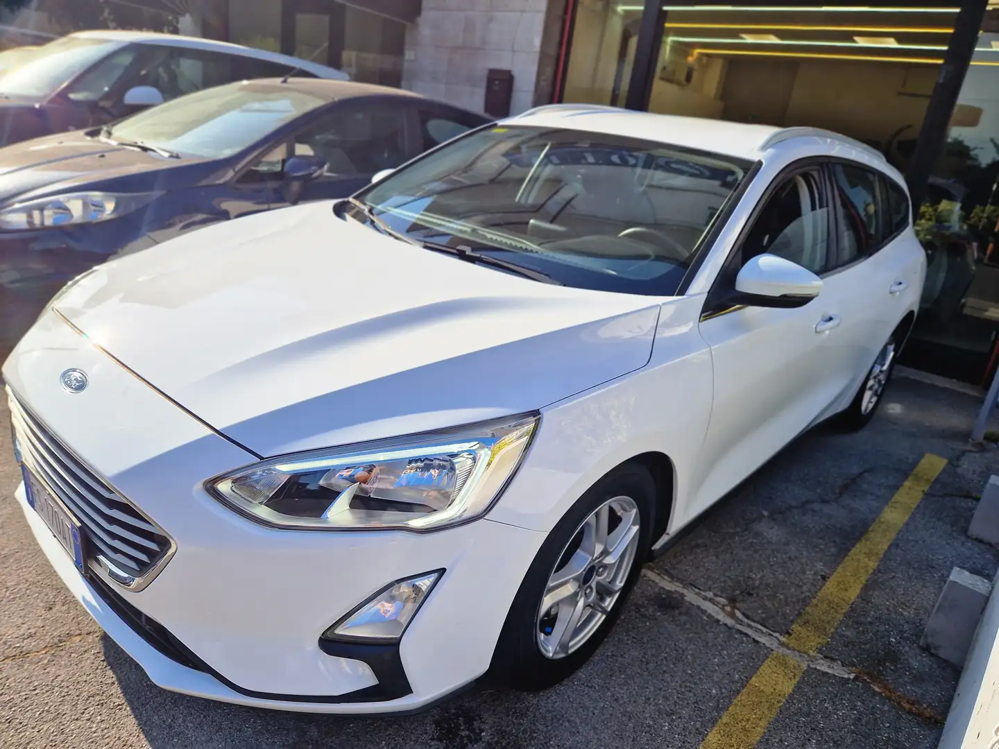 Ford Focus Focus V 2018 SW SW 1.5 ecoblue Business s Bianco - 2