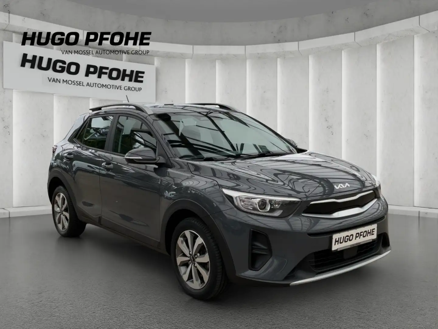 Kia Stonic 1.0 T-GDI Vision (EURO 6d) Grau - 2