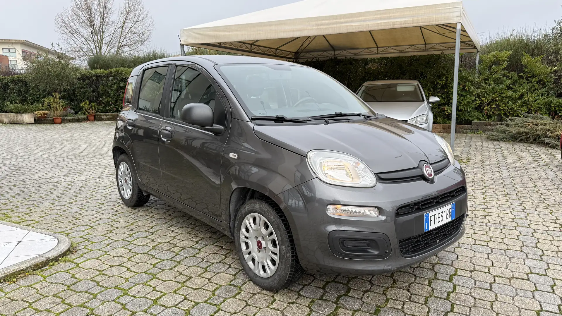 Fiat Panda Panda III 2016 1.2 Easy s&s Ok NeoPatentati Grigio - 2