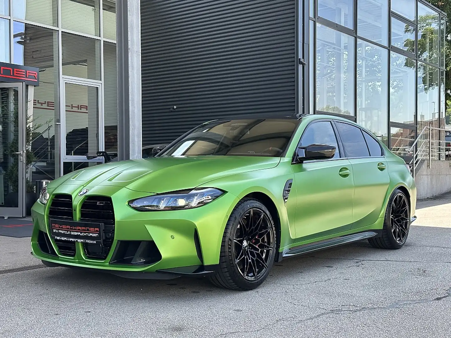 BMW M3 Competition M xDrive Aut. / M Carbon Paket / Sp... Verde - 2