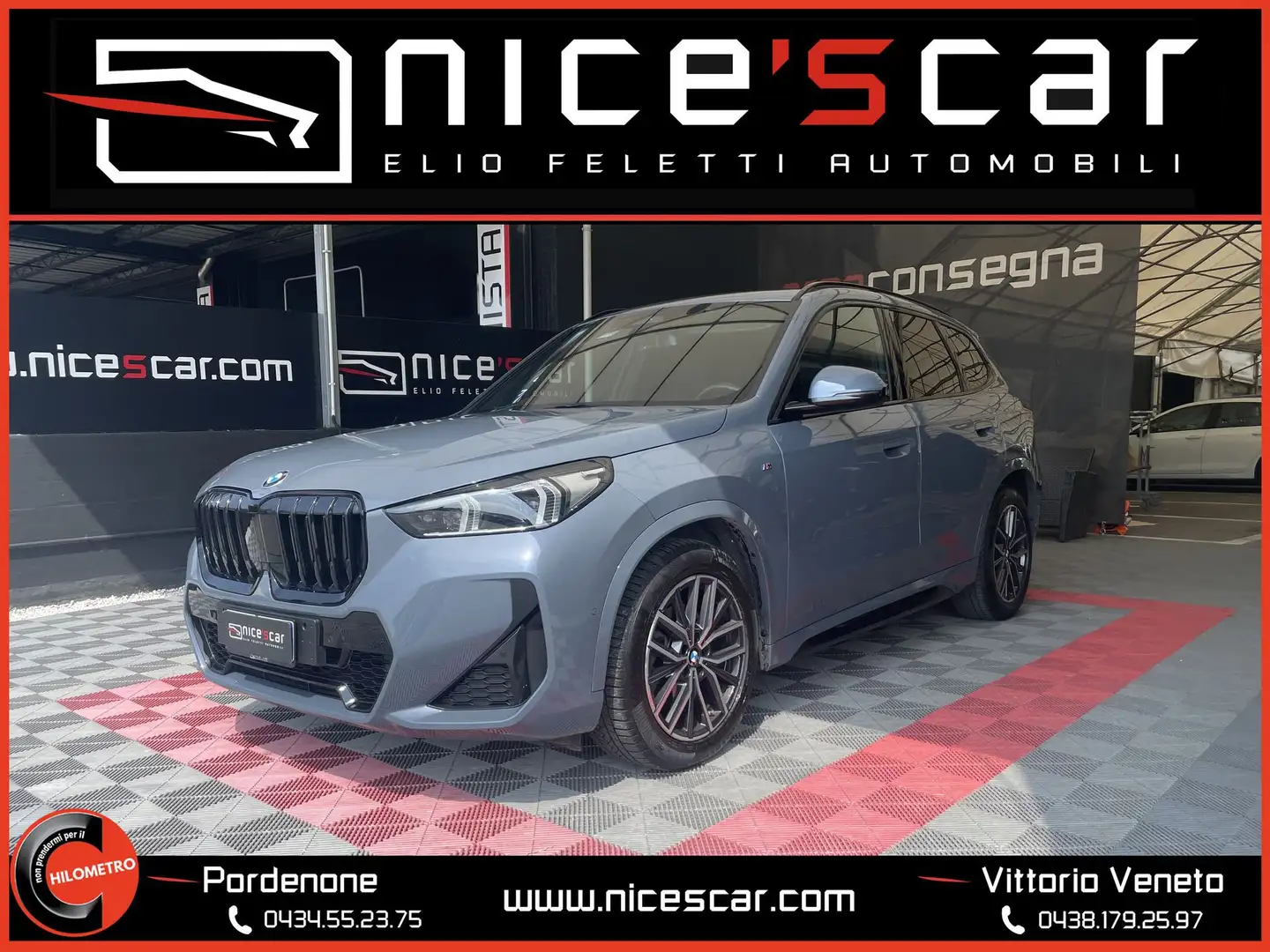 BMW X1 xDrive 20d Msport Grigio - 1
