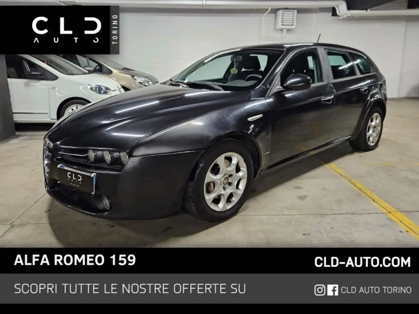 Alfa Romeo 159 1.9 JTDm 16V Sportwagon Noir - 1