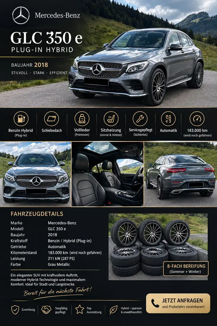 Mercedes-Benz GLC 350 e PHEV Coupé 4Matic - 1