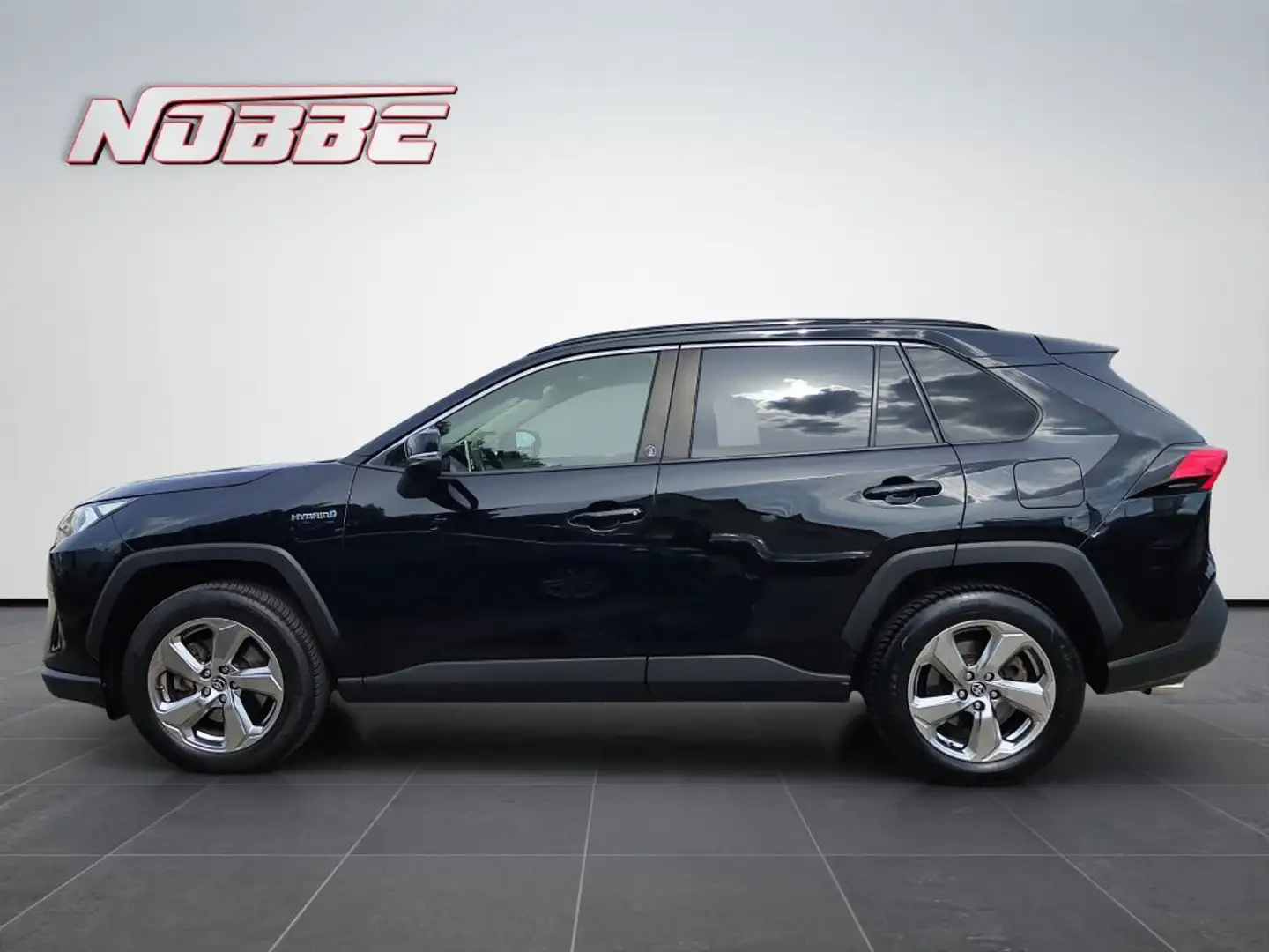 Toyota RAV 4 2.5 4x4 Hybrid Team Deutschland Zwart - 2