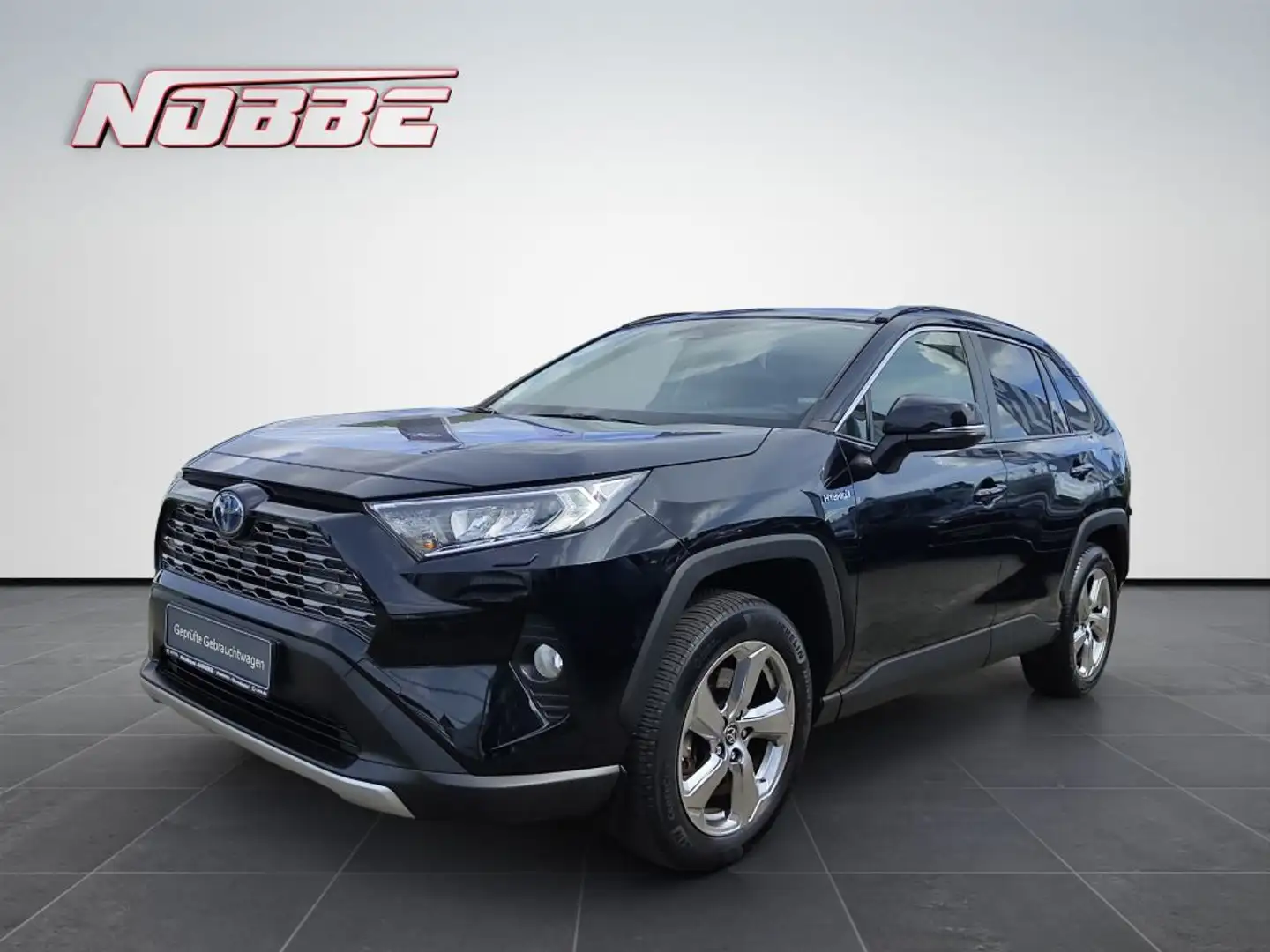 Toyota RAV 4 2.5 4x4 Hybrid Team Deutschland Zwart - 1