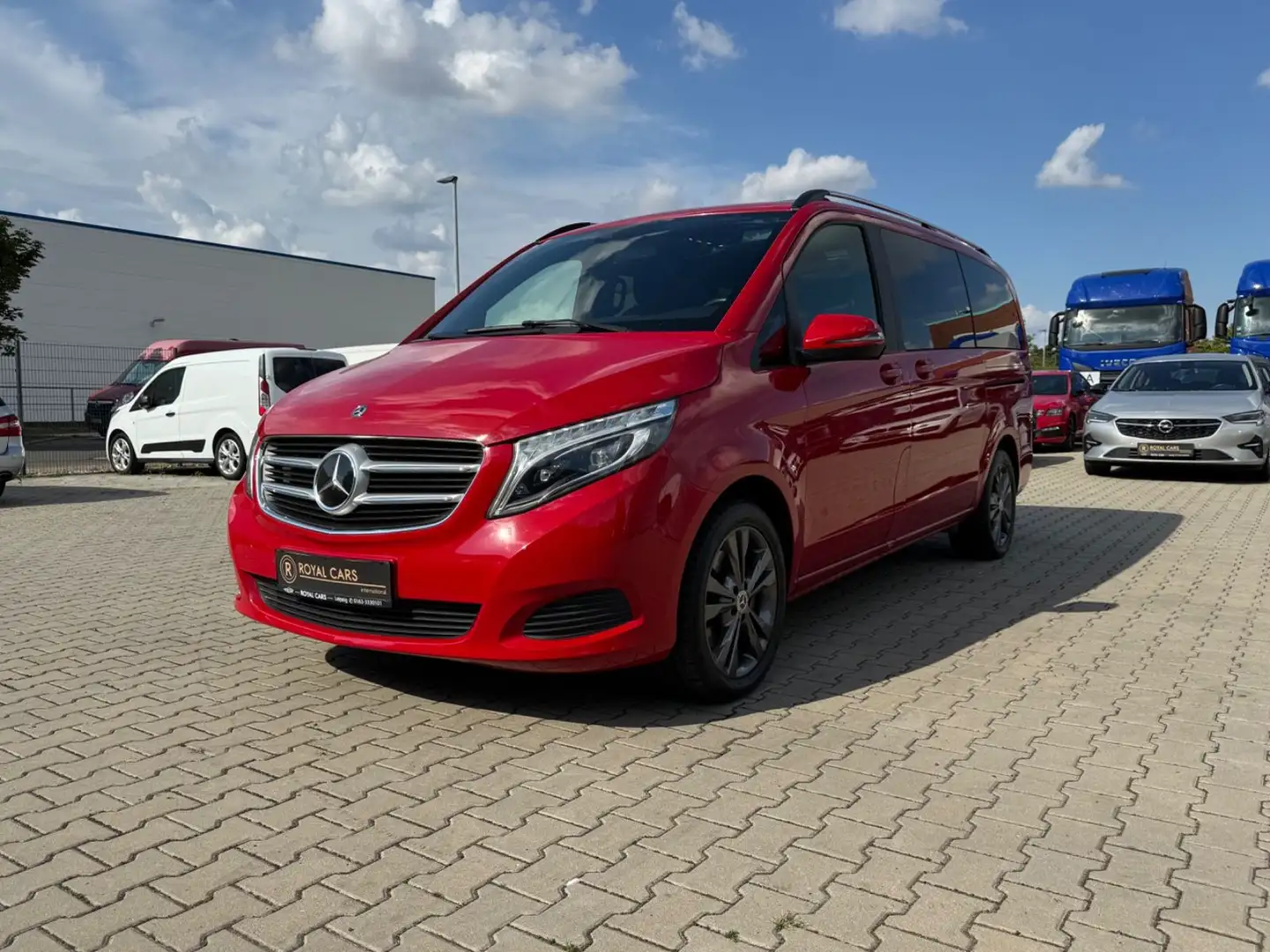 Mercedes-Benz V 250 CDI,Lang,Pano,Navi,4-Zone Klima,7-Sitze Roşu - 1