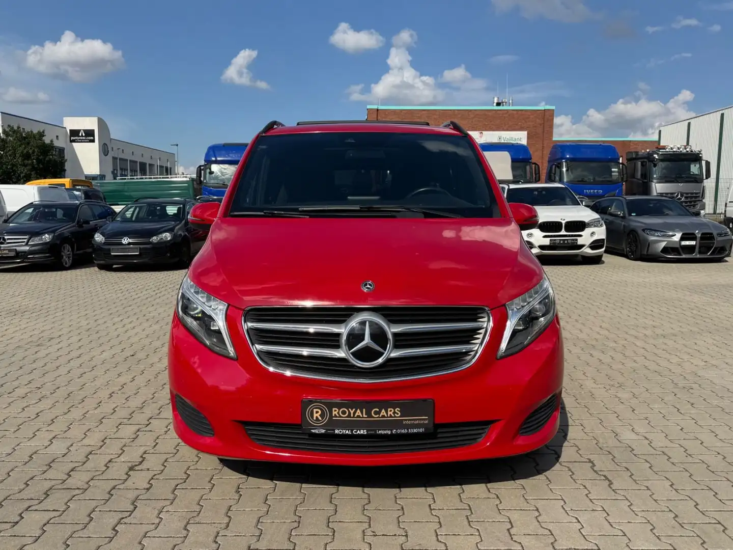 Mercedes-Benz V 250 CDI,Lang,Pano,Navi,4-Zone Klima,7-Sitze Roşu - 2