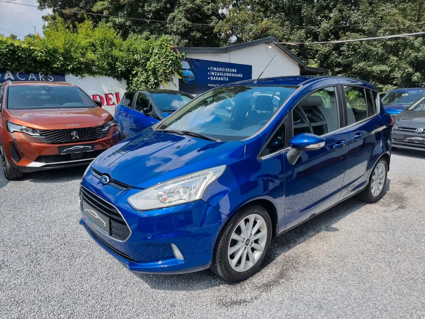 Ford B-Max 1,0 EcoBoost 140 PS Titanium Sitzh.TÜV NEU Bleu - 2