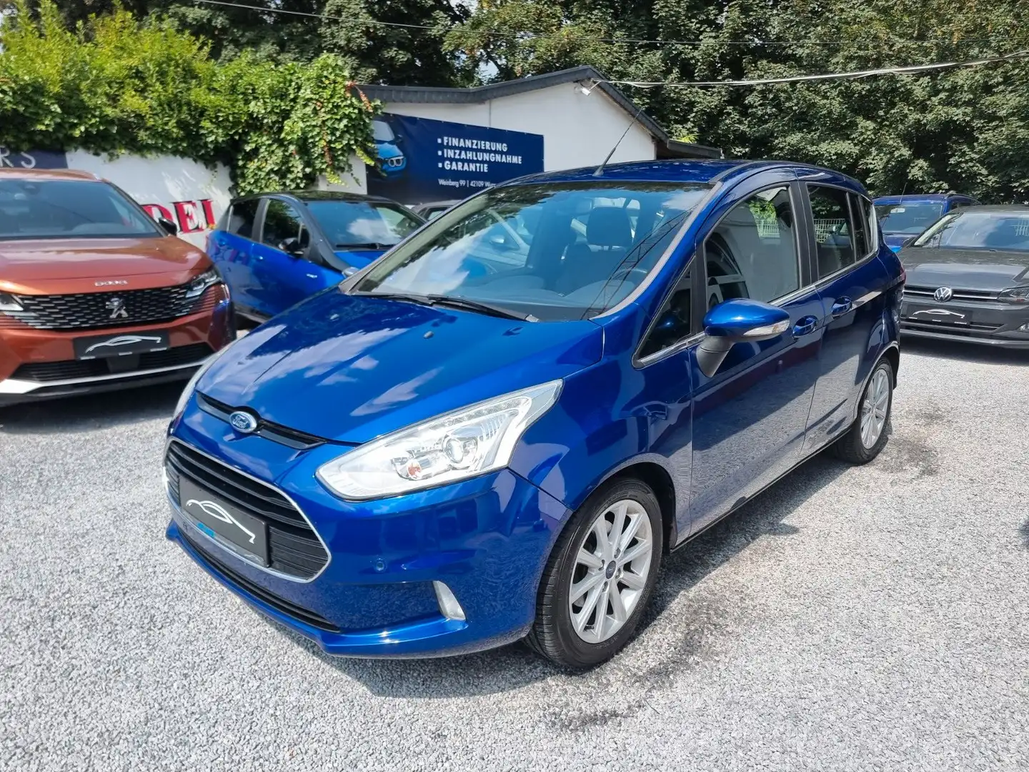 Ford B-Max 1,0 EcoBoost 140 PS Titanium Sitzh.TÜV NEU Bleu - 1