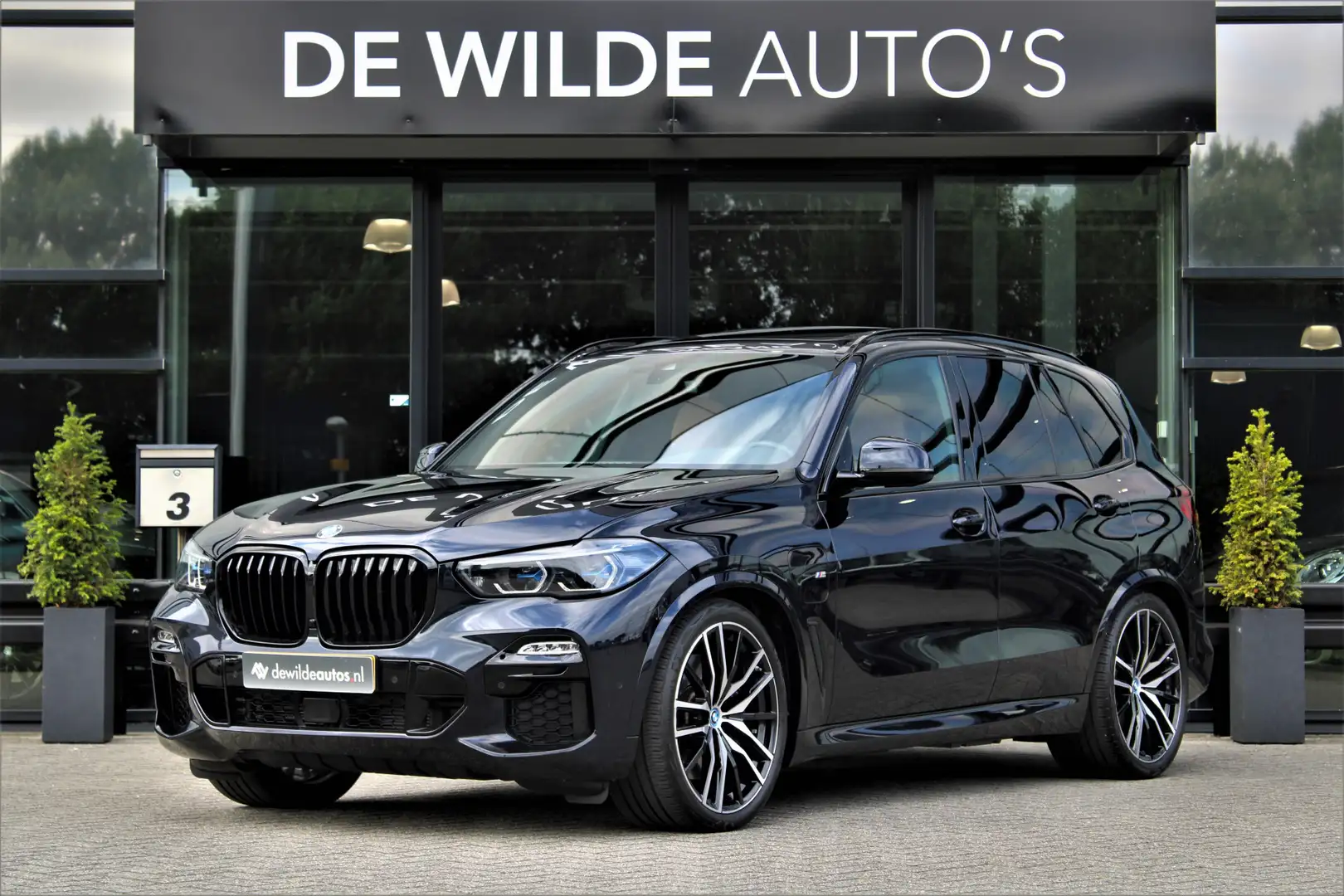 BMW X5 xDrive45e M-sport 394pk Pano SkyLounge Laser Head- Noir - 1