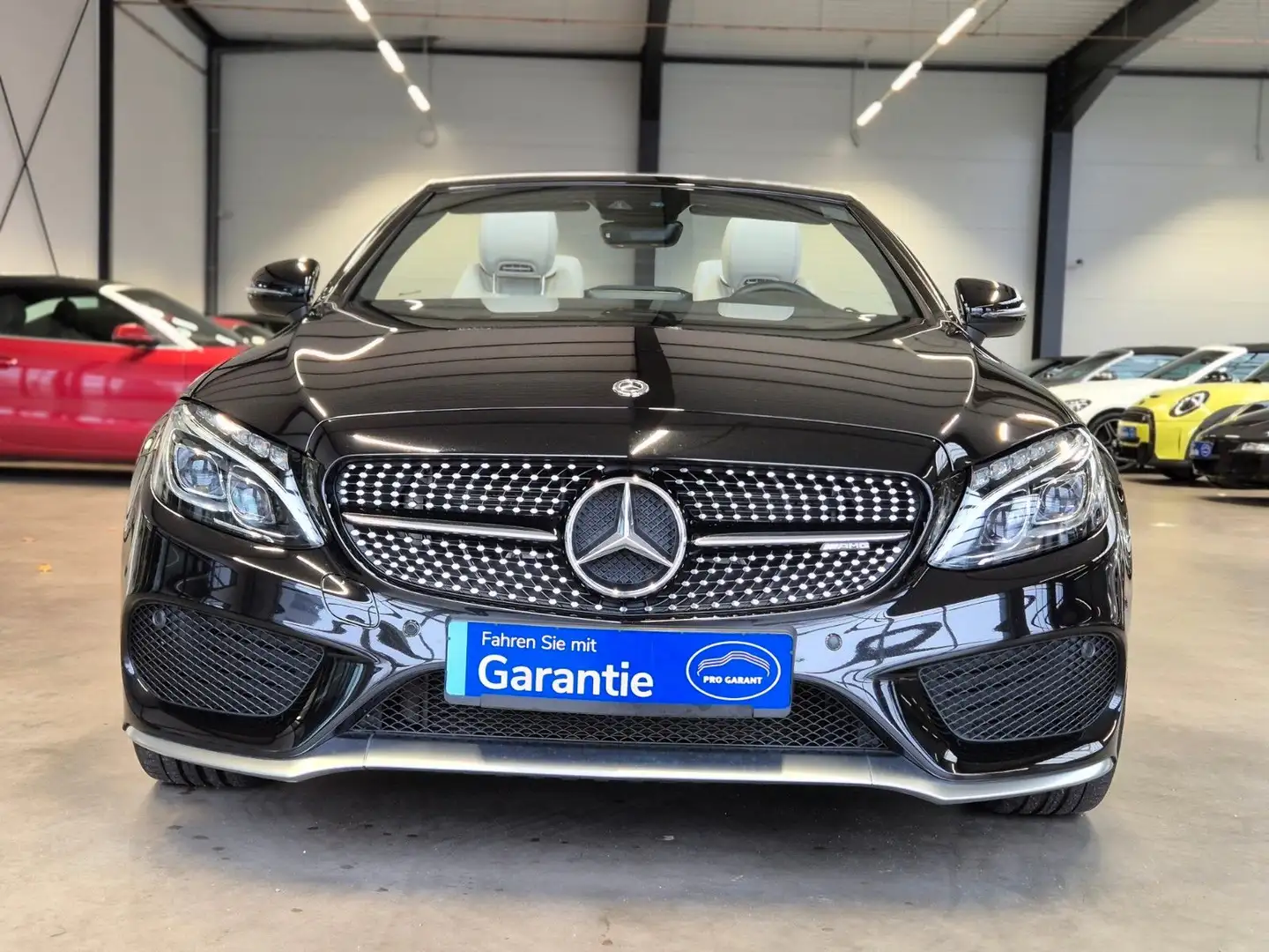 Mercedes-Benz C 43 AMG 4M CABRIO SITZKLIMA AIRSCARF MEMORY CAM Schwarz - 2