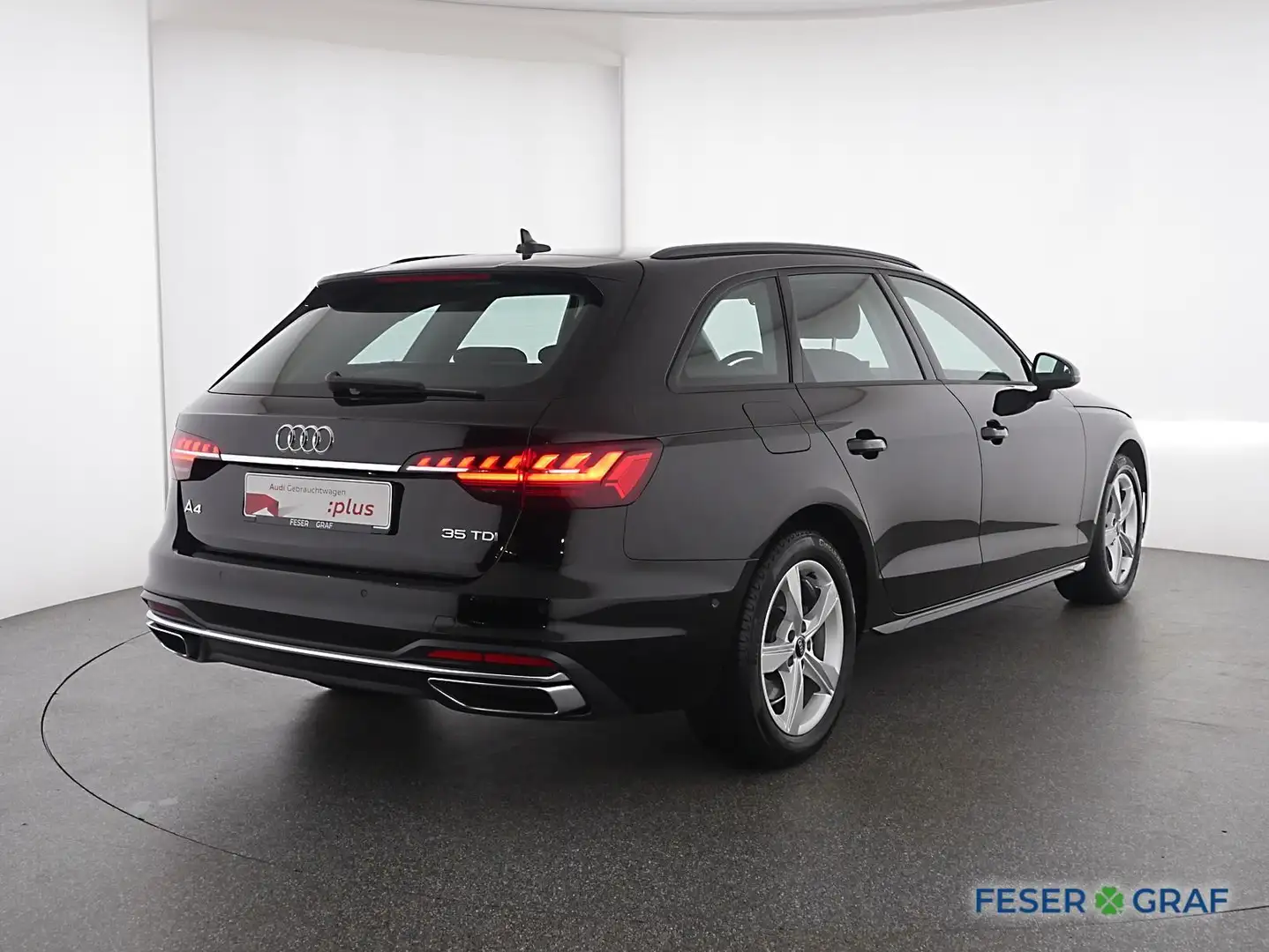Audi A4 Avant Advanced 35 TDI S tronic AHK/ Navi Plus/ LED Schwarz - 2