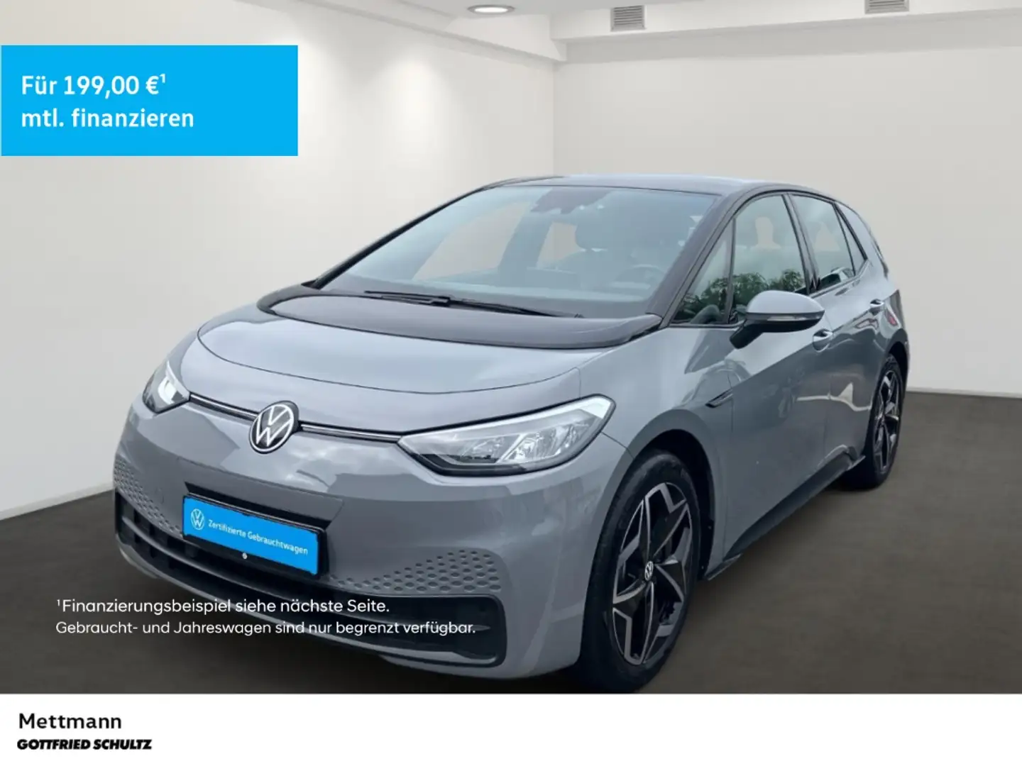 Volkswagen ID.3 Pro S 150 kW LED NAVI PDC LM ZV Gris - 1