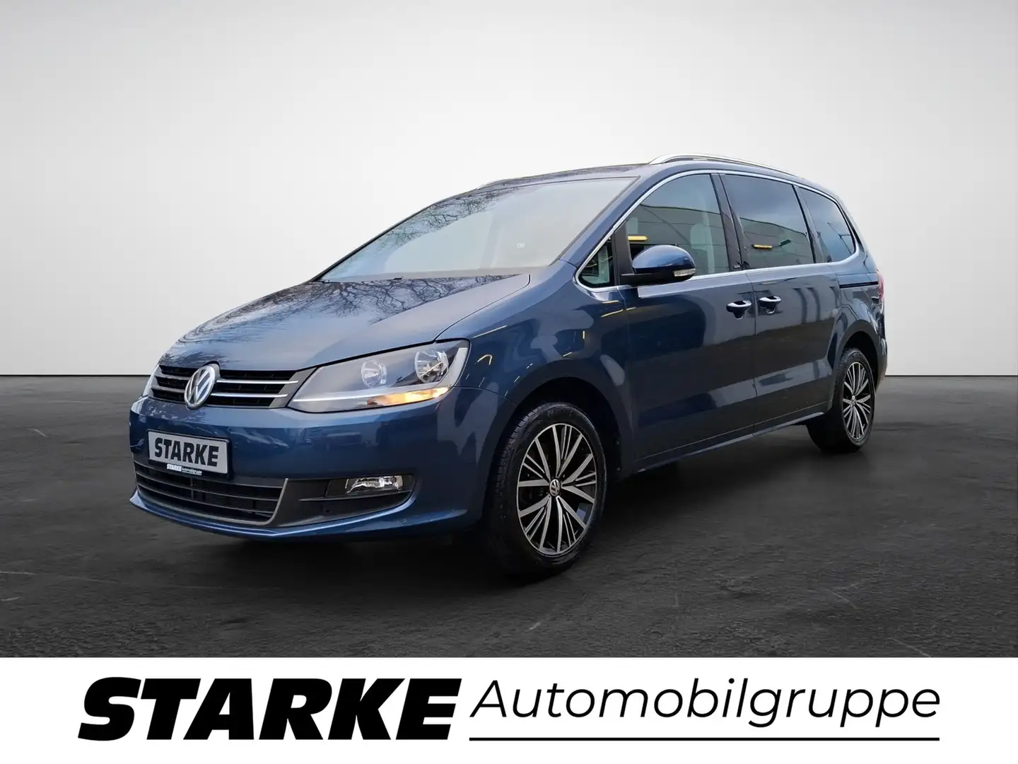Volkswagen Sharan 2,0 l TDI 150 PS Allstar Blau - 2