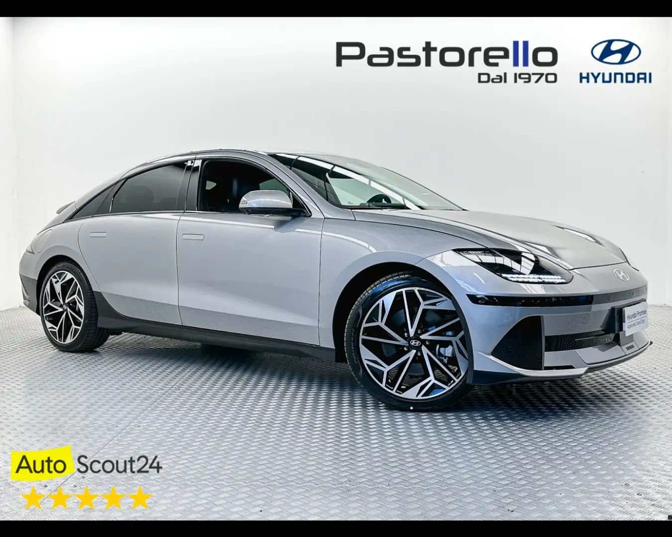 Hyundai IONIQ 6 77.4 kWh AWD Evolution Argent - 1