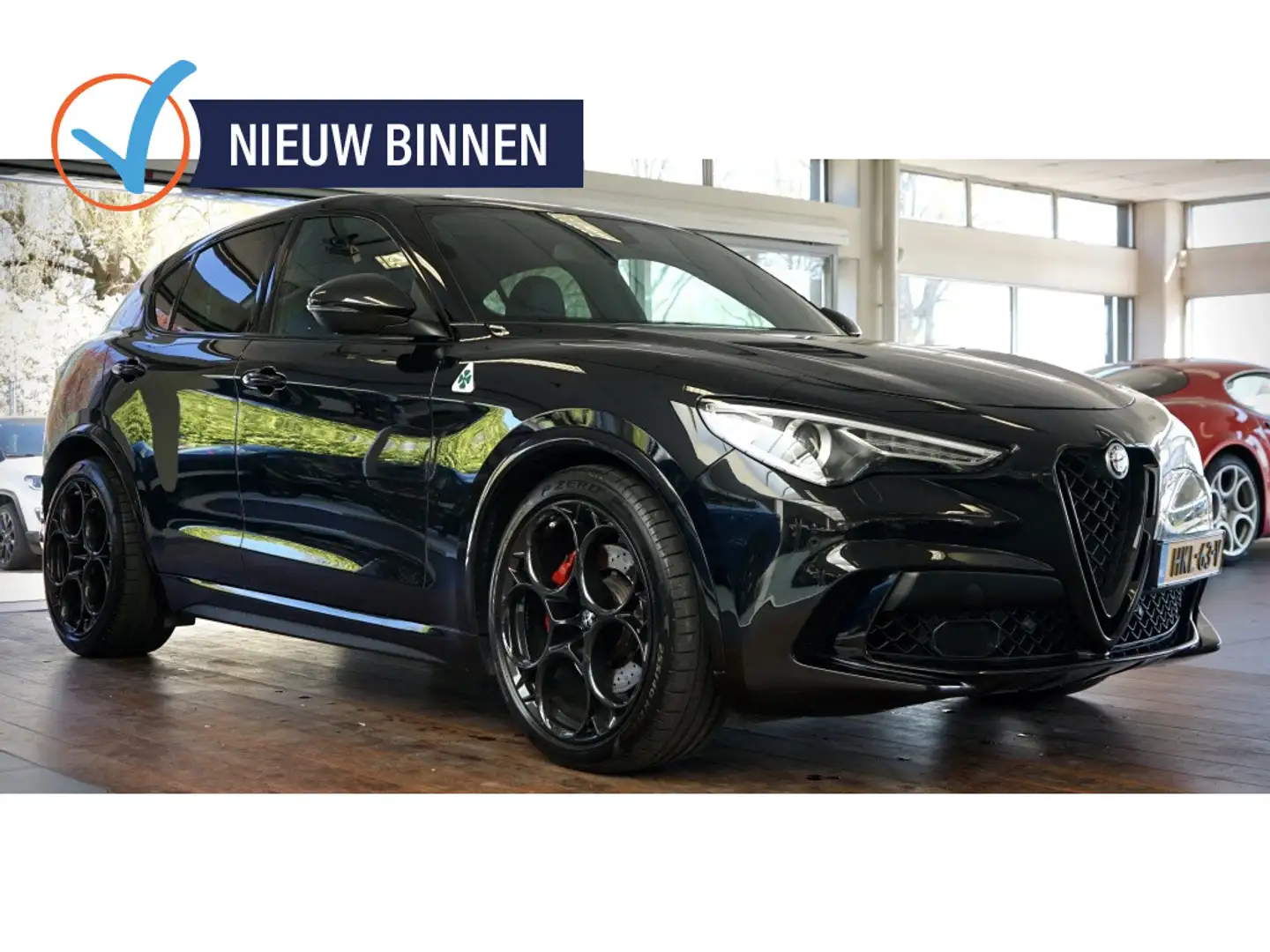 Alfa Romeo Stelvio 2.9 V6 AWD Quadrifoglio | 21 inch | rode gordels | Noir - 1