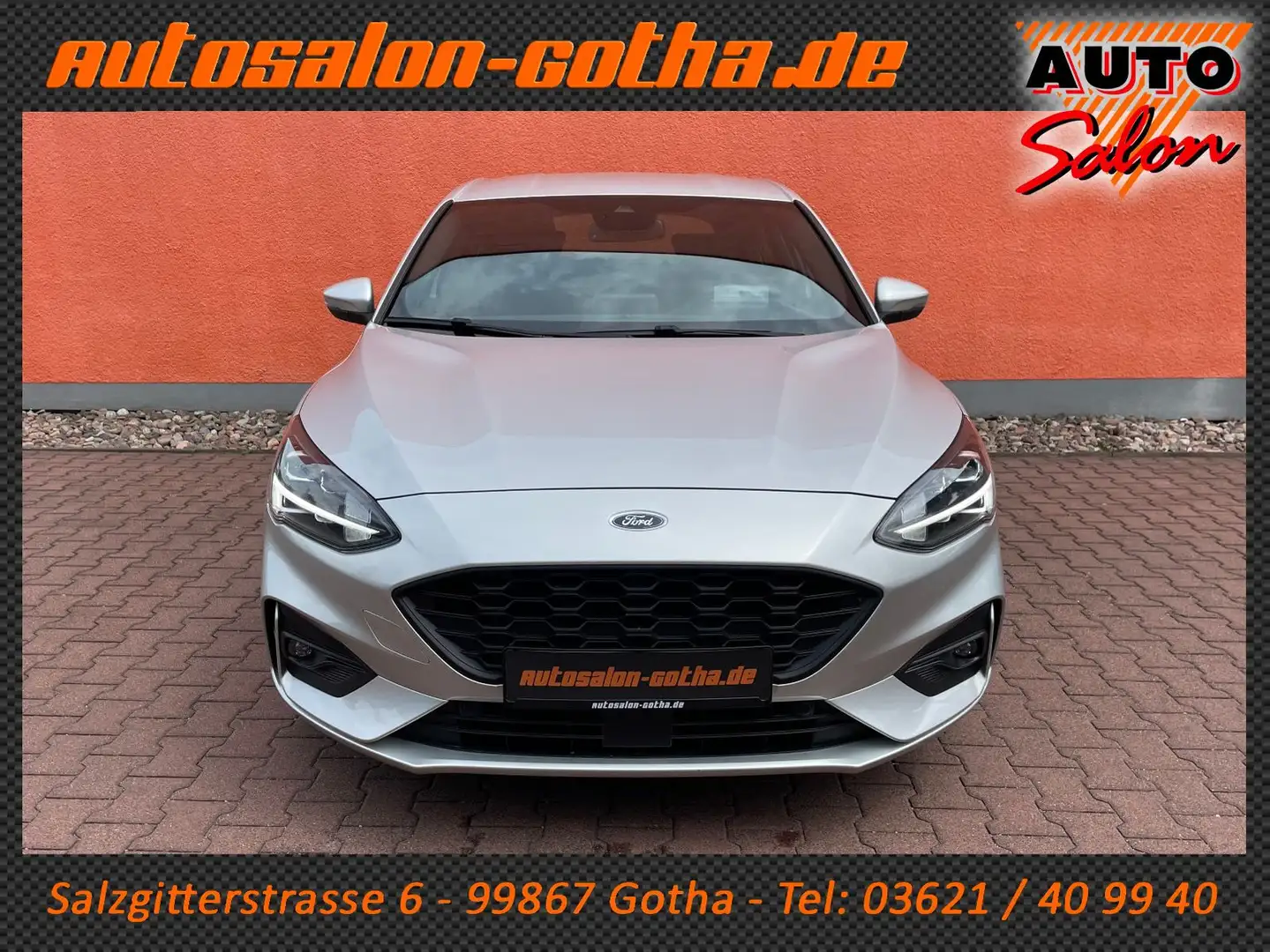 Ford Focus ST-Line LED+NAVI Fs+LenkradHzg Head-Up CAM Silber - 2
