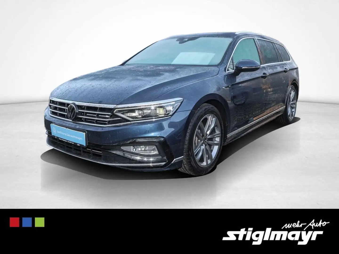 Volkswagen Passat Variant R-line 2.0 TDI DSG IQ-LIGHT+NAVI Blau - 1