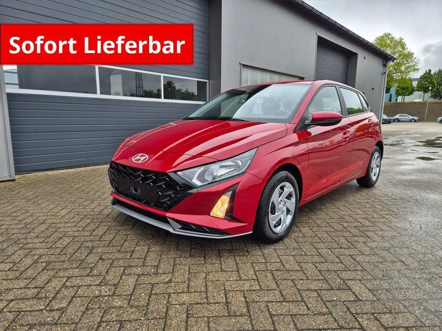 Hyundai i20 1.0 T-GDI 90PS Automatik 5-Türer Sitzheizung Le... Rot - 1