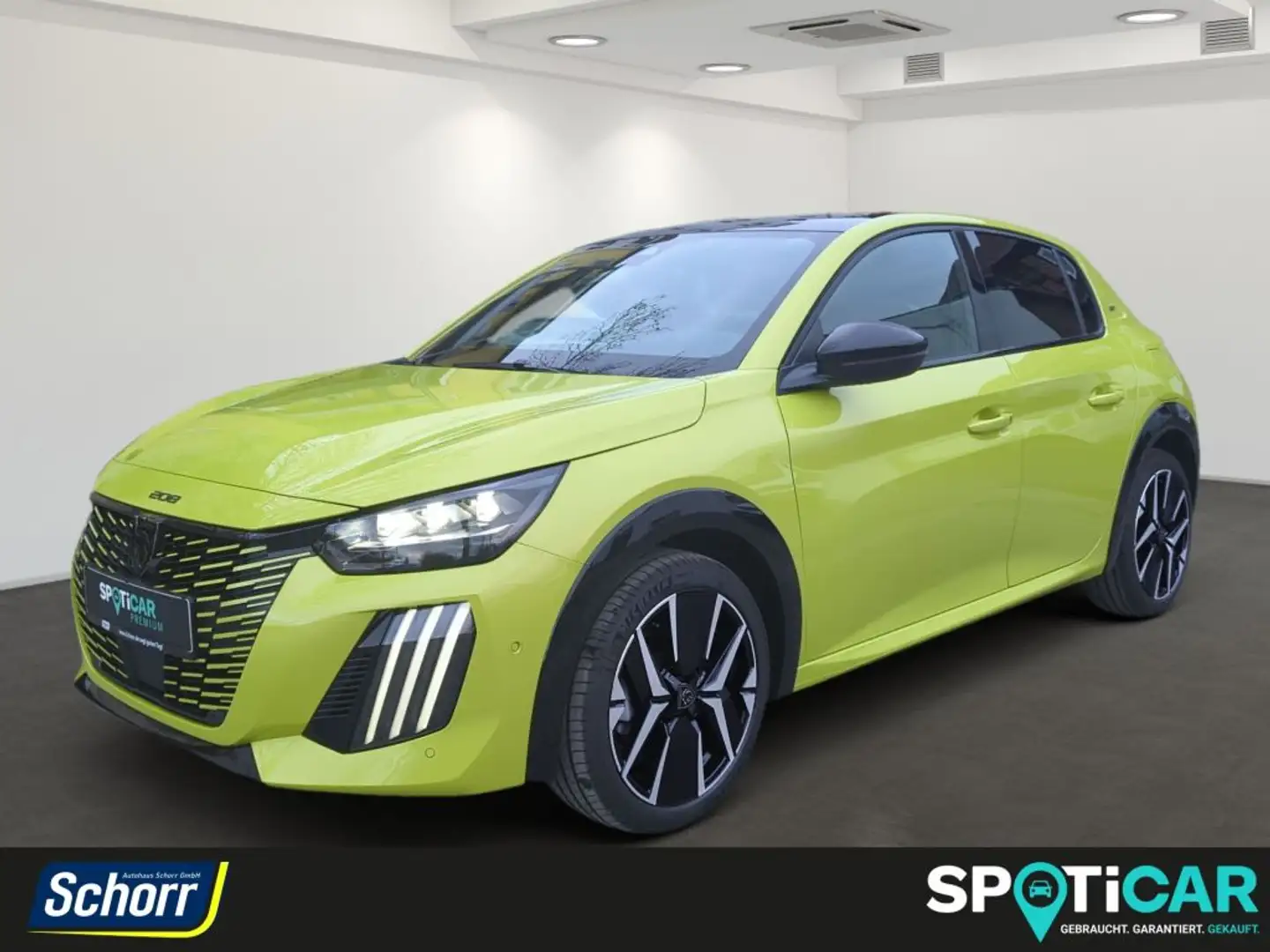 Peugeot 208 PureTech 100 GT Gelb - 1