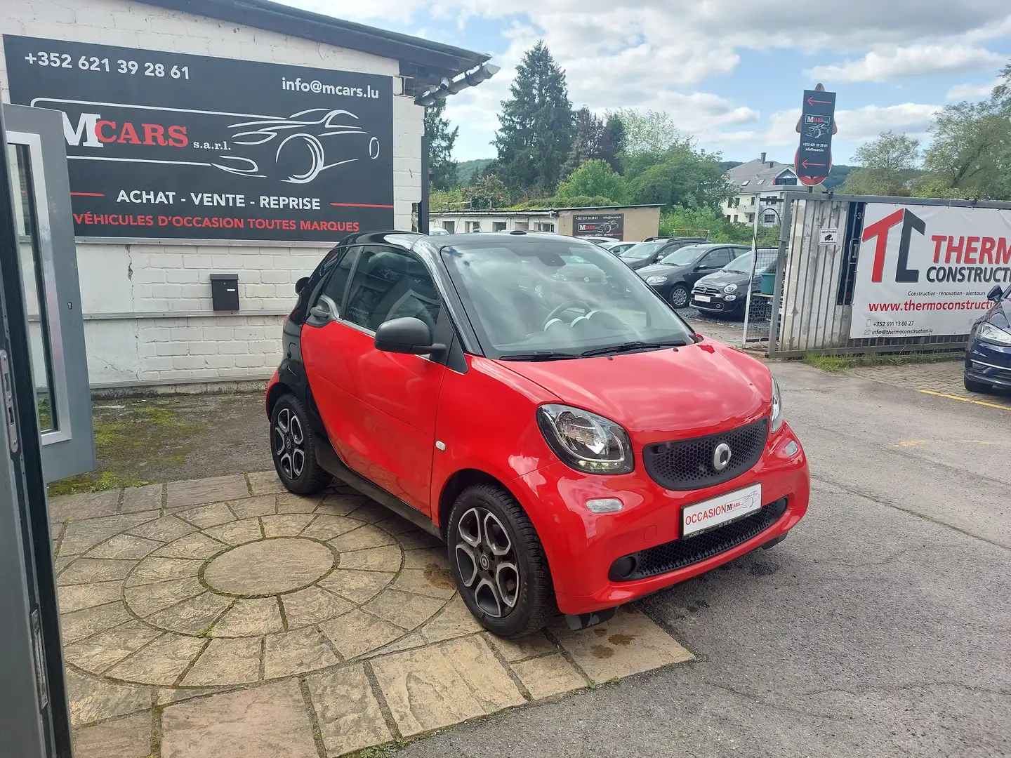 smart forTwo CABRIOLET AUTOMATIQUE 90CV 16.000KM Rouge - 2