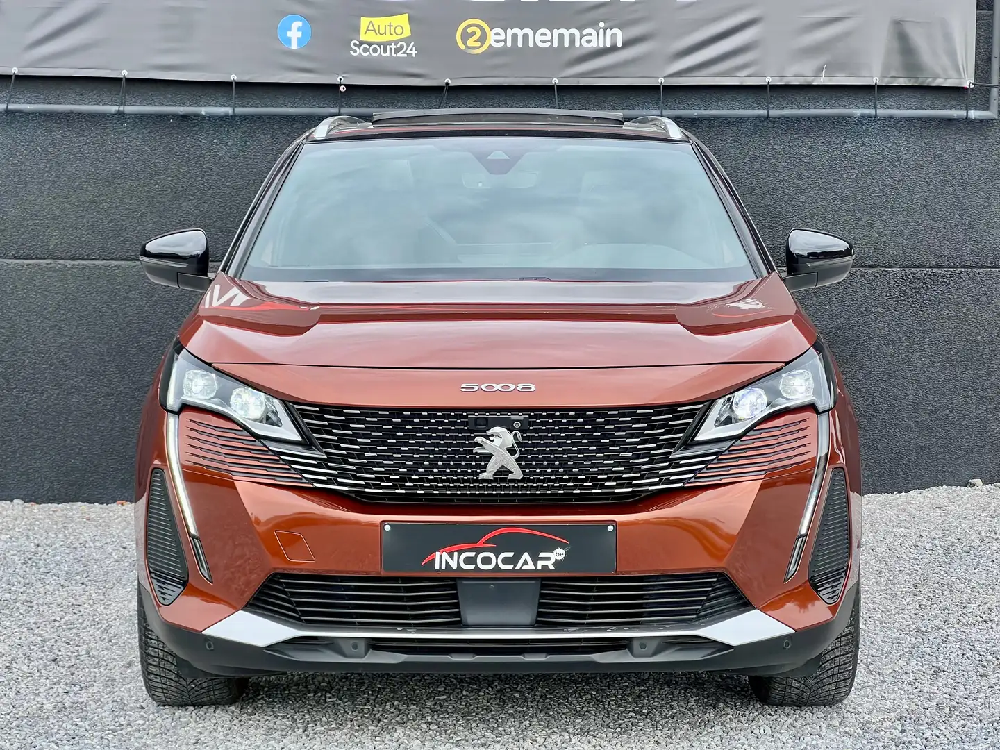 Peugeot 5008 1.5 BlueHDi GT*1 AN GARANTIE / 7 PLACES / FULL OPT Marrón - 2