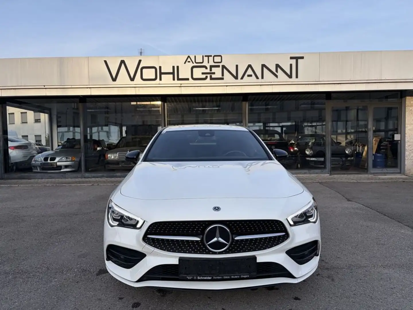 Mercedes-Benz CLA 180 d (118.310)AMG line Blanc - 1