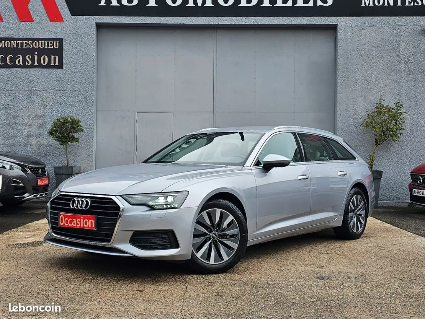 Audi A6 Superbe 2.0l tdi 163 cv cuir +options 1°main 35591kms Gris - 1