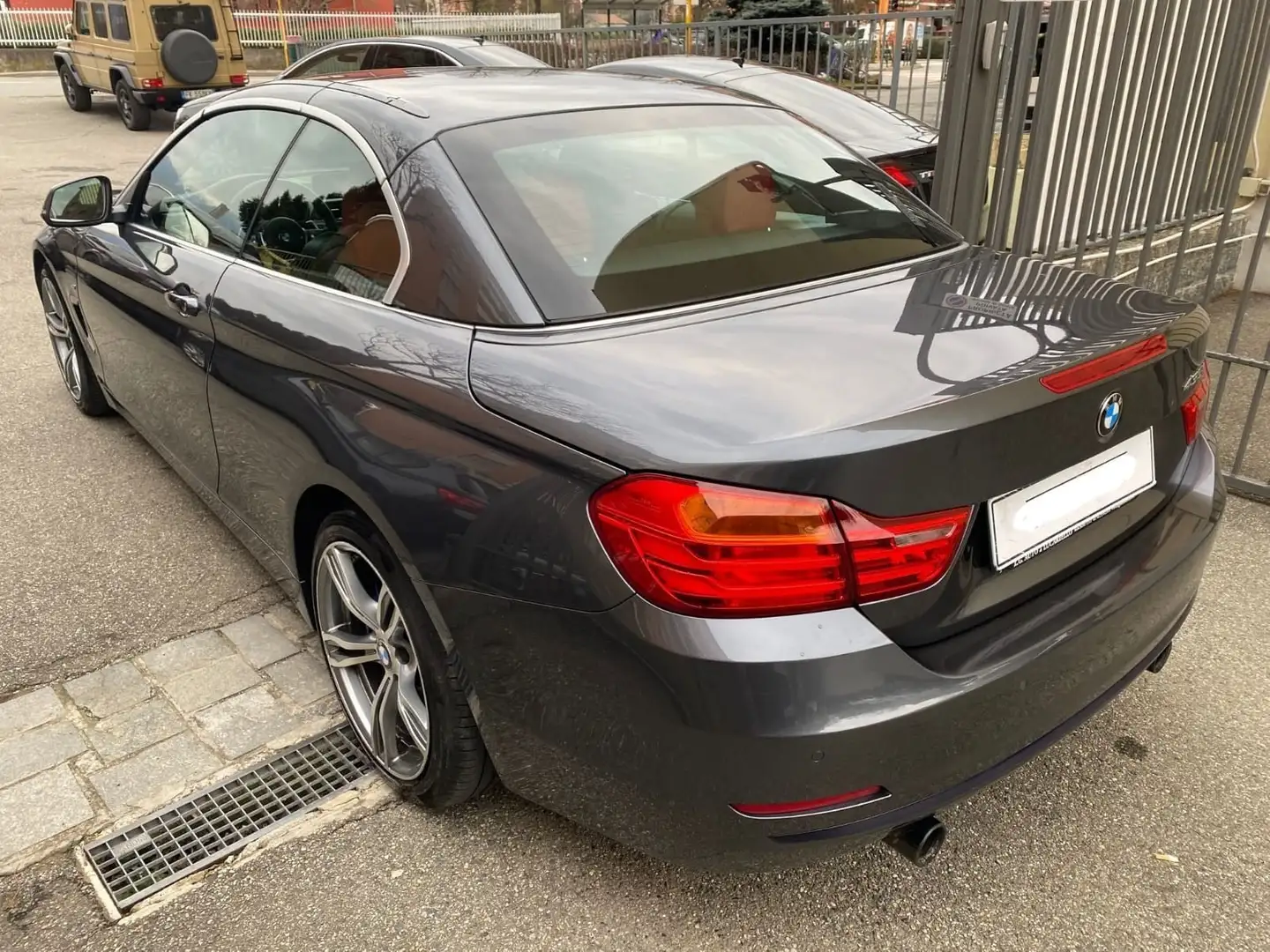 BMW 435 435i Cabrio Sport auto Gri - 2