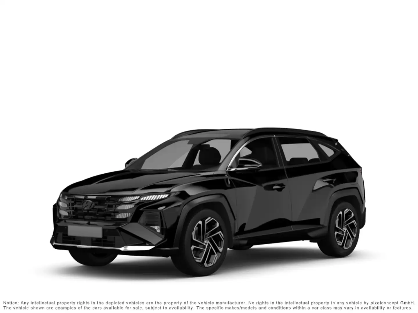 Hyundai TUCSON 1.6 T-GDi 2WD Select Metallic, Navi Bestellfahrzeu Schwarz - 1