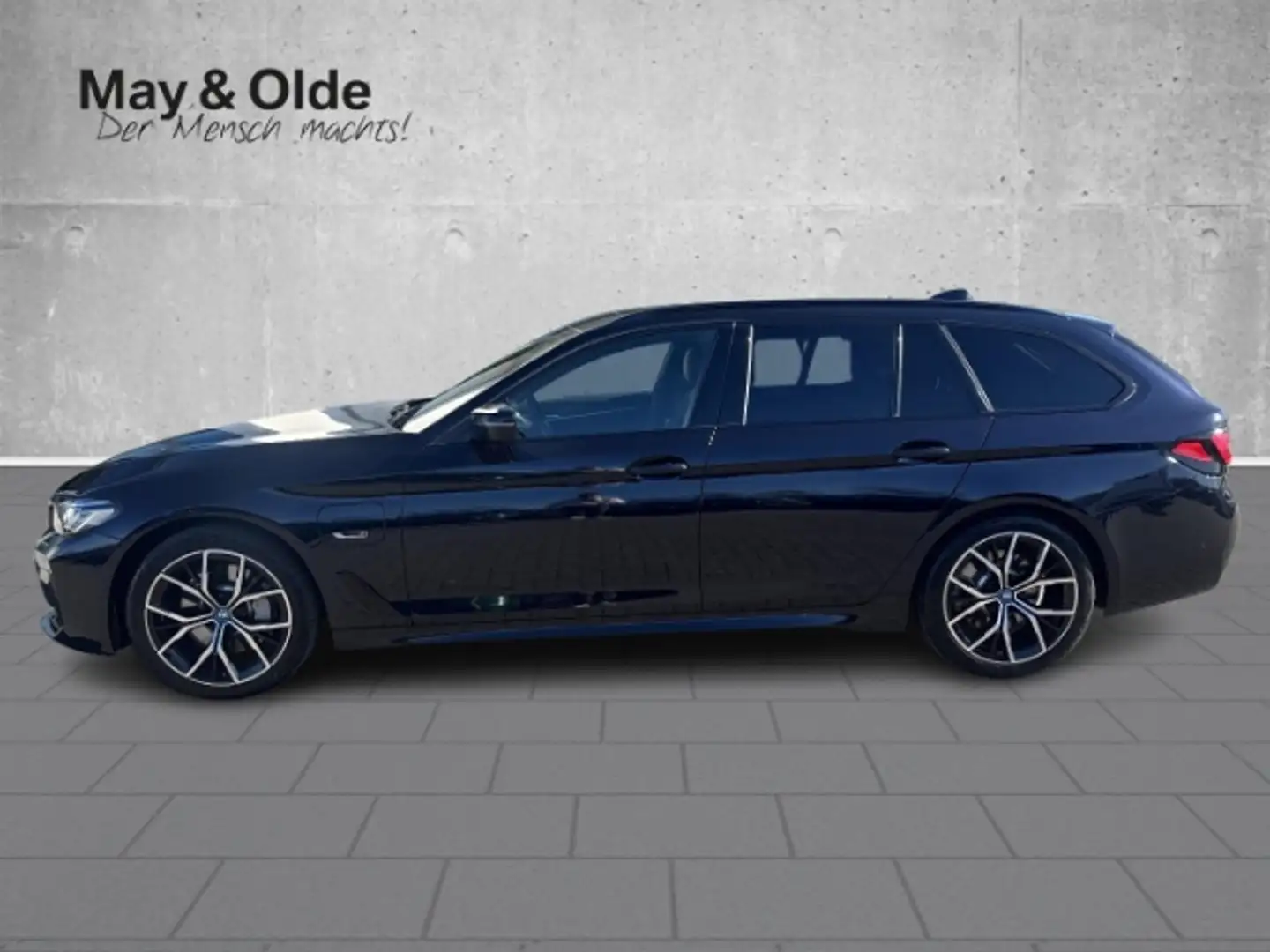 BMW 530 e Touring M Sport +Laser+AHK+HuD+Pano+Kamera Schwarz - 2
