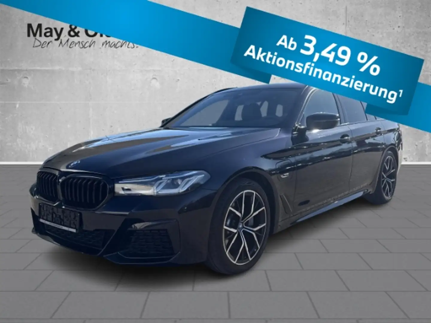 BMW 530 e Touring M Sport +Laser+AHK+HuD+Pano+Kamera Schwarz - 1