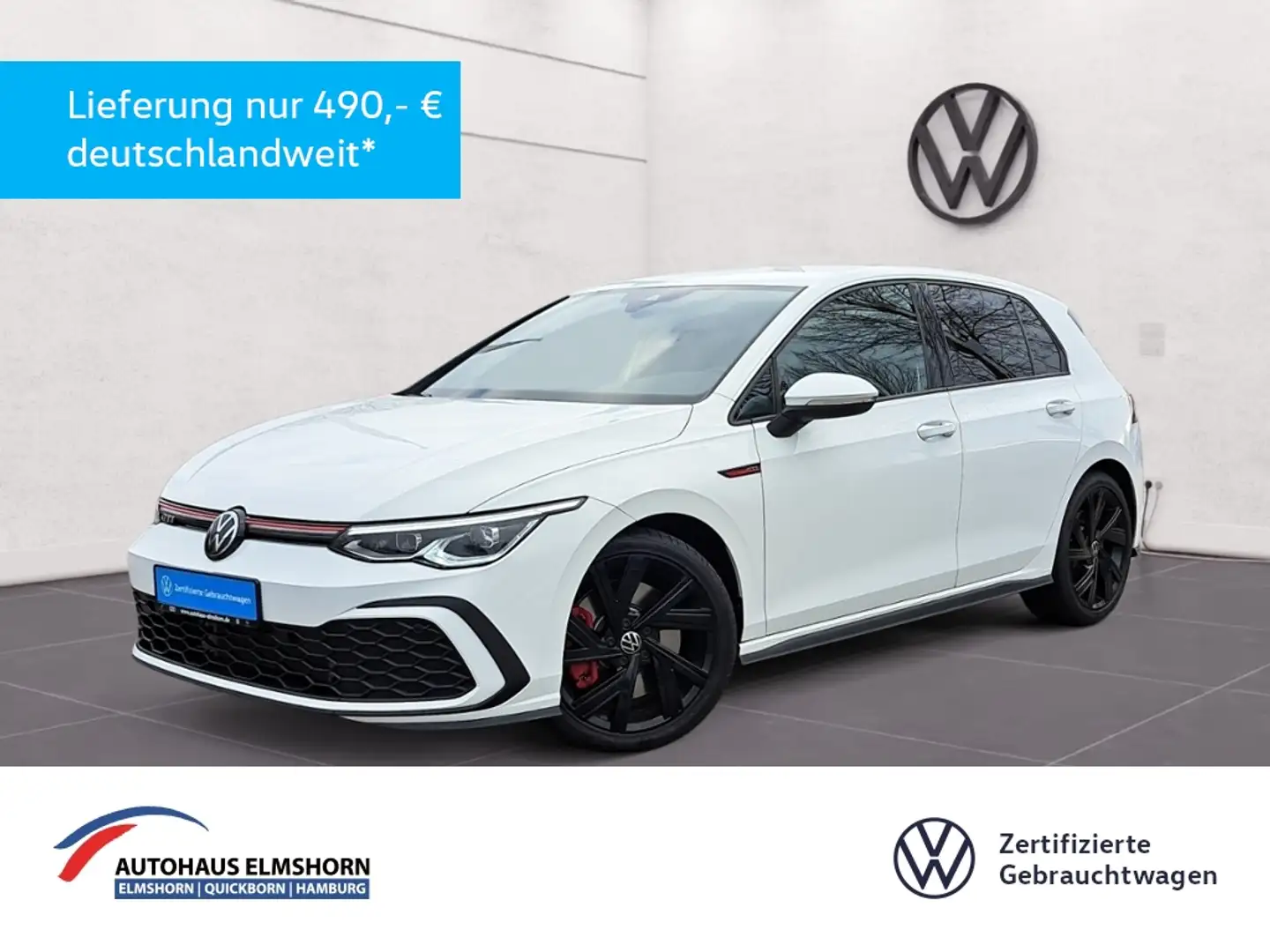 Volkswagen Golf GTI 2.0 TSI DSG NAV APP 18" LED+ PDC SHZ Weiß - 1