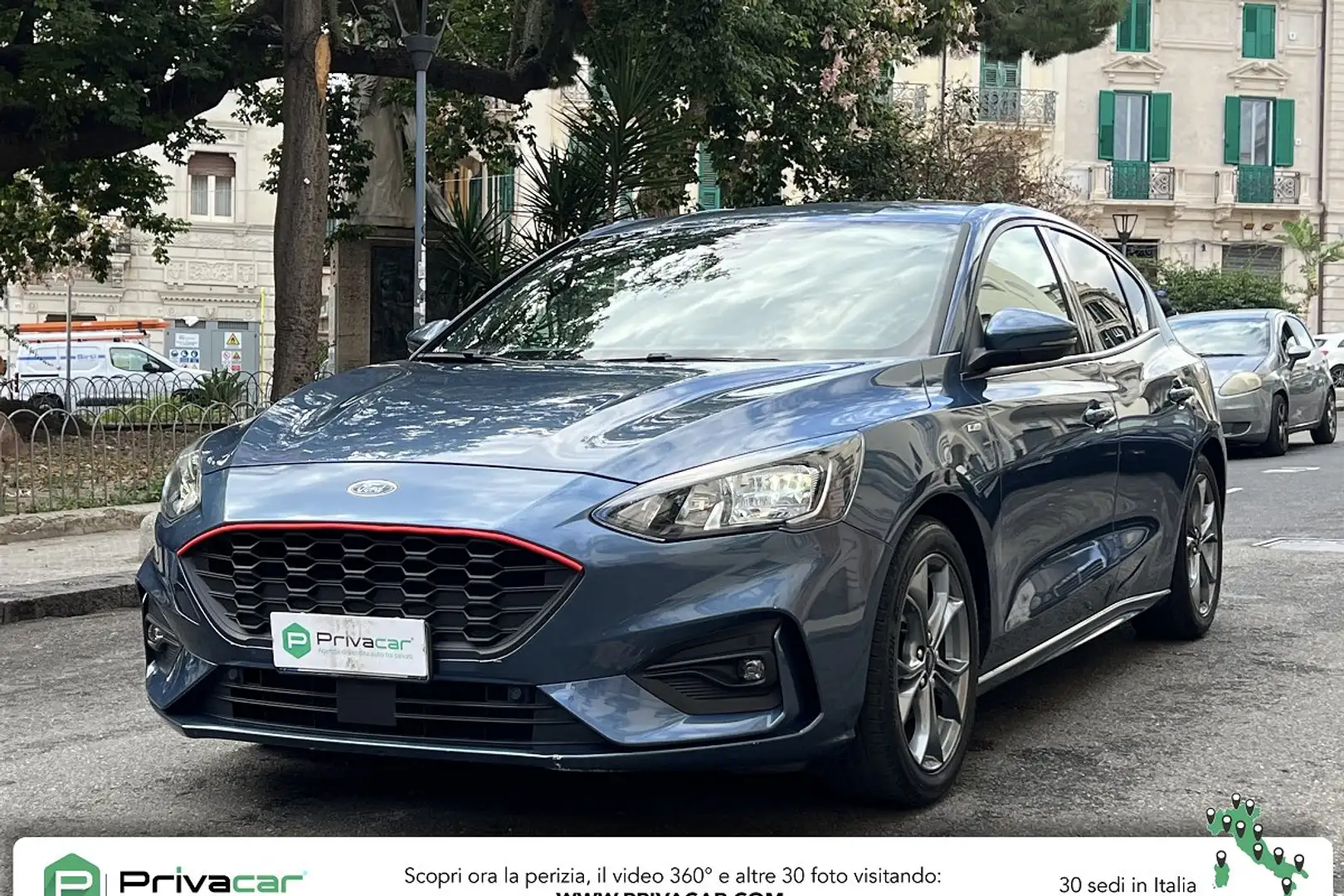 Ford Focus Focus 1.0 EcoBoost 125 CV 5p. ST-Line Blu/Azzurro - 1