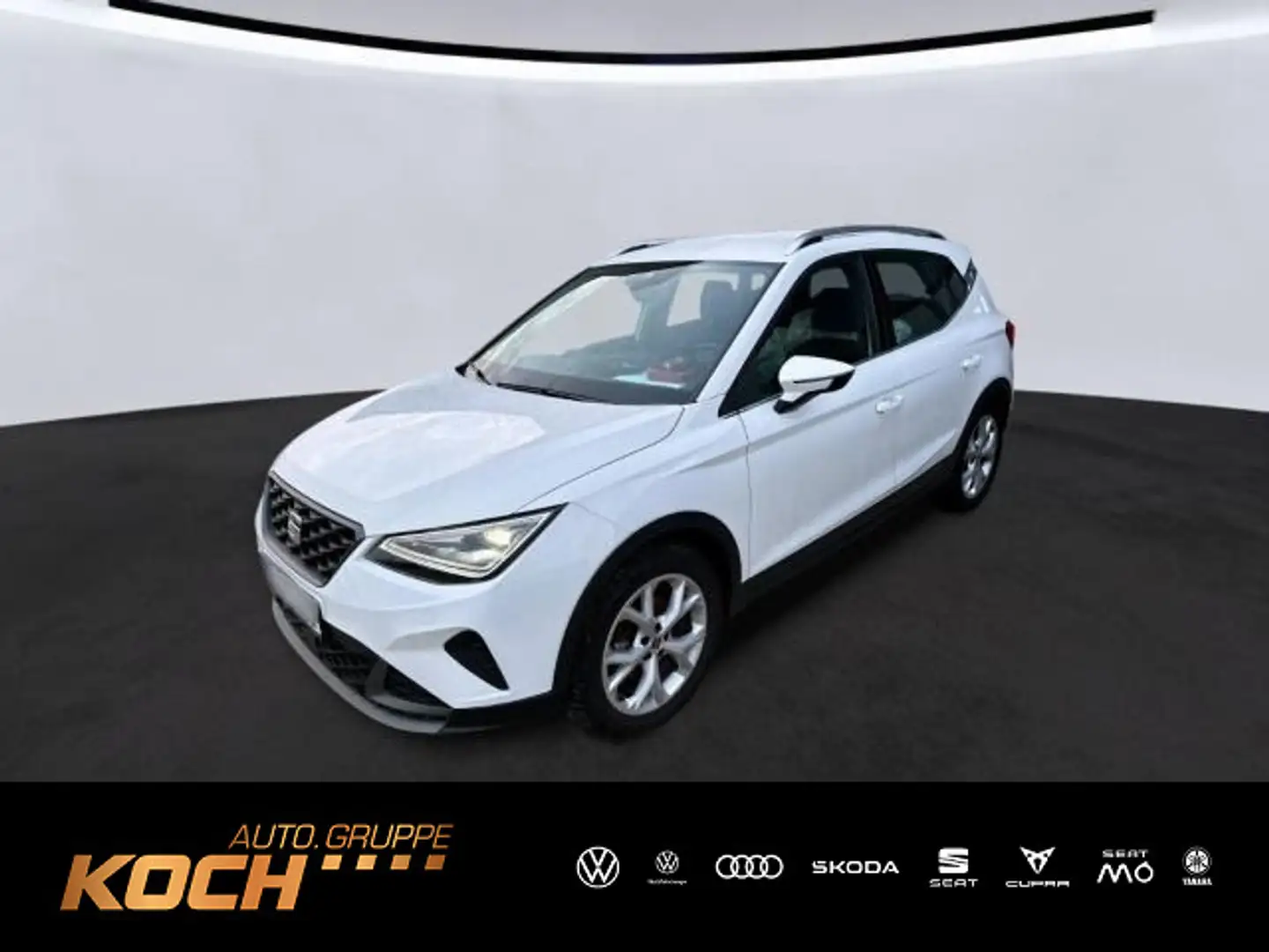 SEAT Arona 1.0 TSI Navi LED Sitzh. Weiß - 1