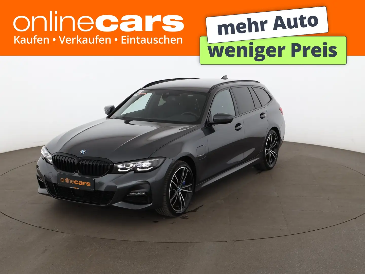 BMW 330 e xDrive Touring M-Sport Aut LED 360-CAM AHK Grau - 1