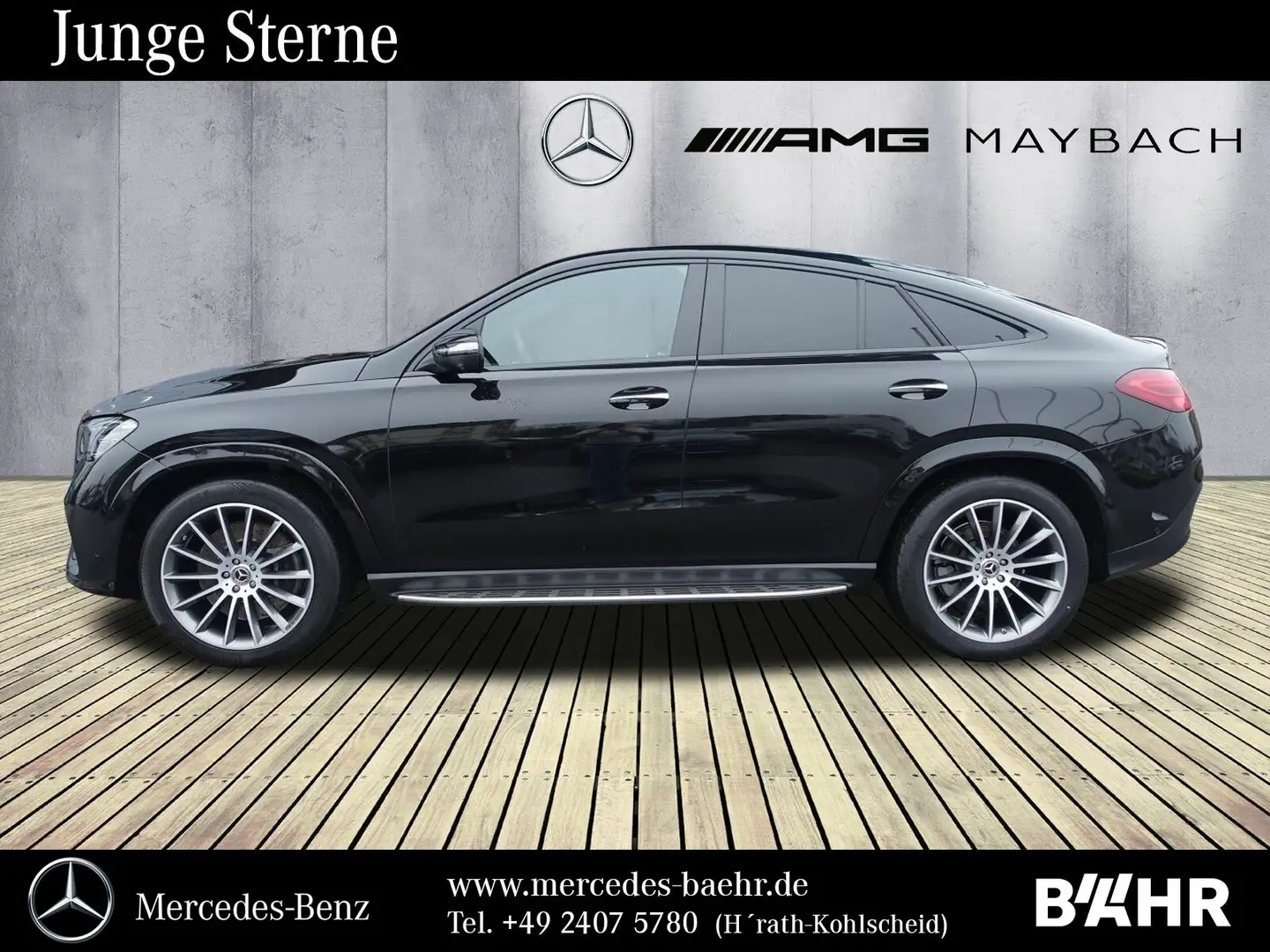 Mercedes-Benz GLE 450 GLE 450 d 4M Coupé AMG+Night/AHK/Pano/Distronic Negru - 2