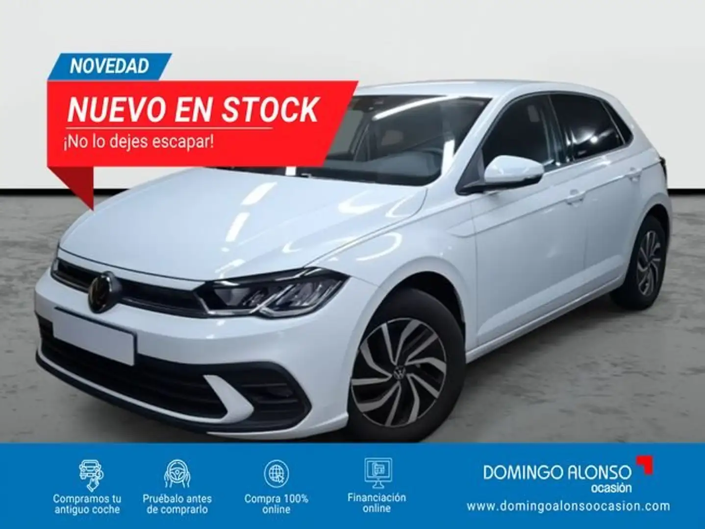 Volkswagen Polo Más 1.0 TSI 70 kW (95 CV) SG5 Blanco - 1