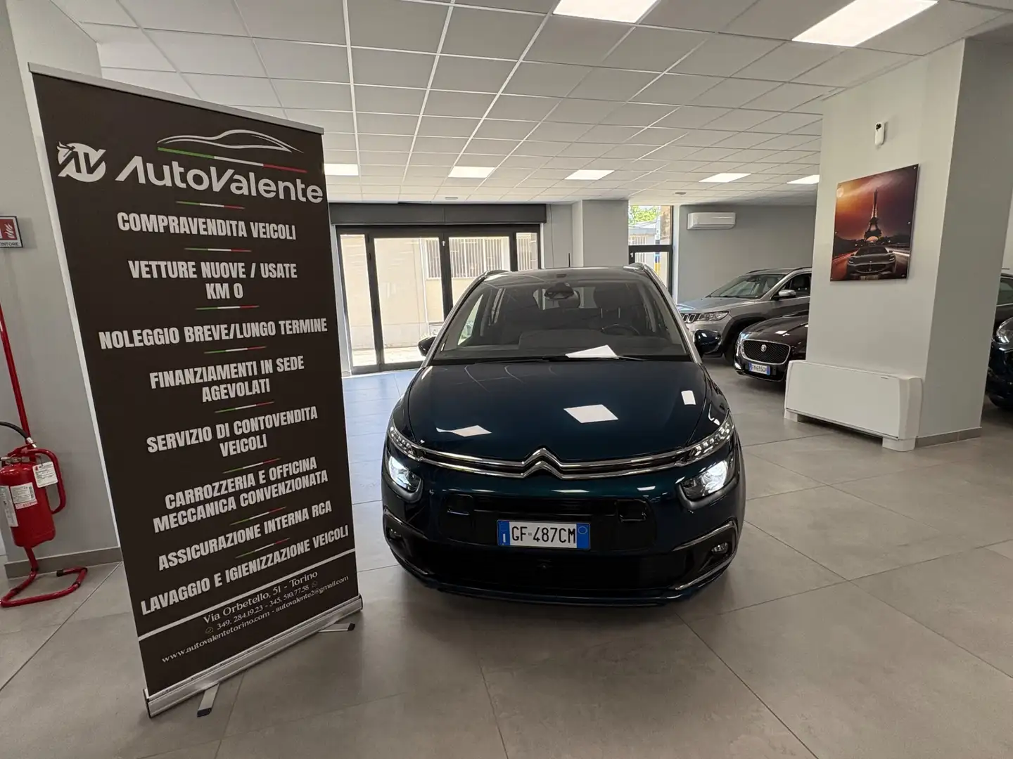 Citroen Grand C4 SpaceTourer Grand C4 SpaceTourer BlueHDi 130 S&S Shine Pack Bleu - 2