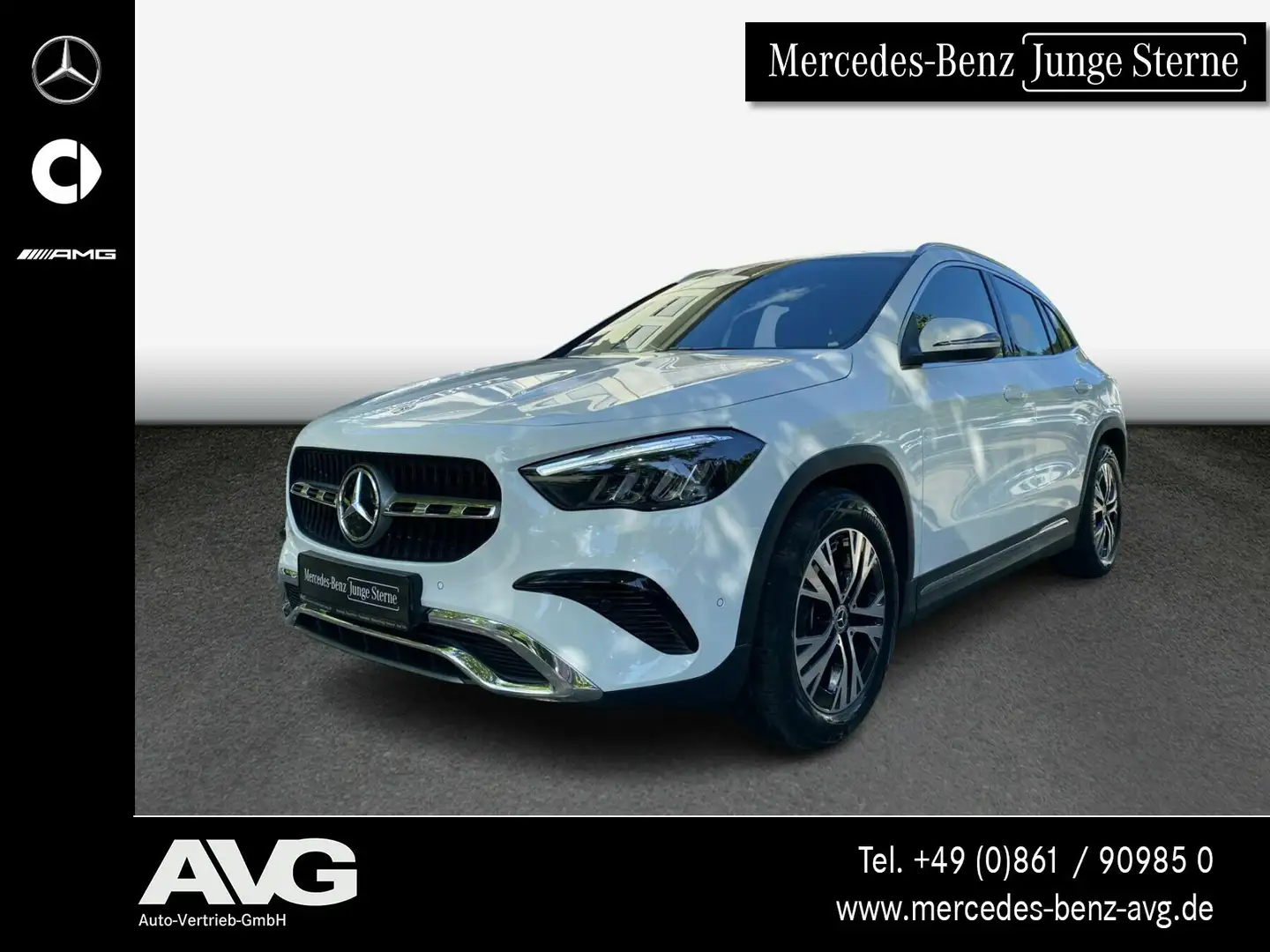 Mercedes-Benz GLA 180 GLA 180 d Progressive-Advanced AHK MBUX LED RKam Blanc - 1
