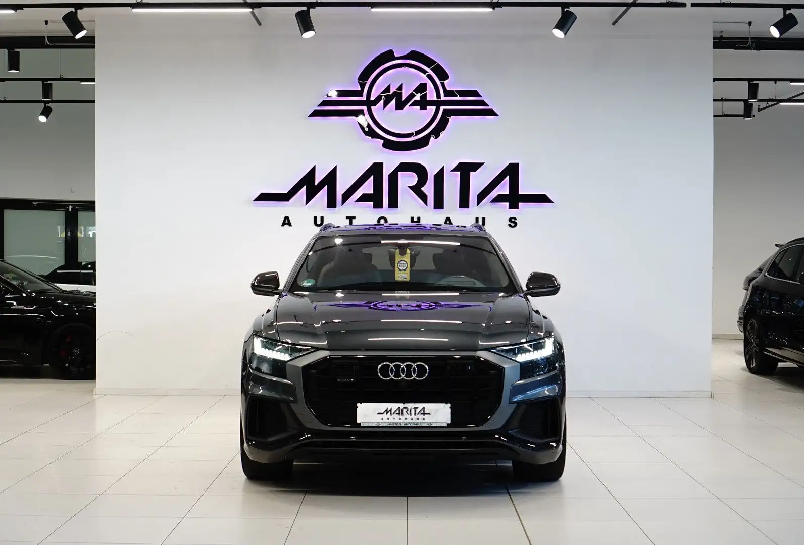 Audi Q8 50 S-LINE+RS|SOFT|NIGHT|LUFT|360°|MASSAG|B&O| Gris - 1