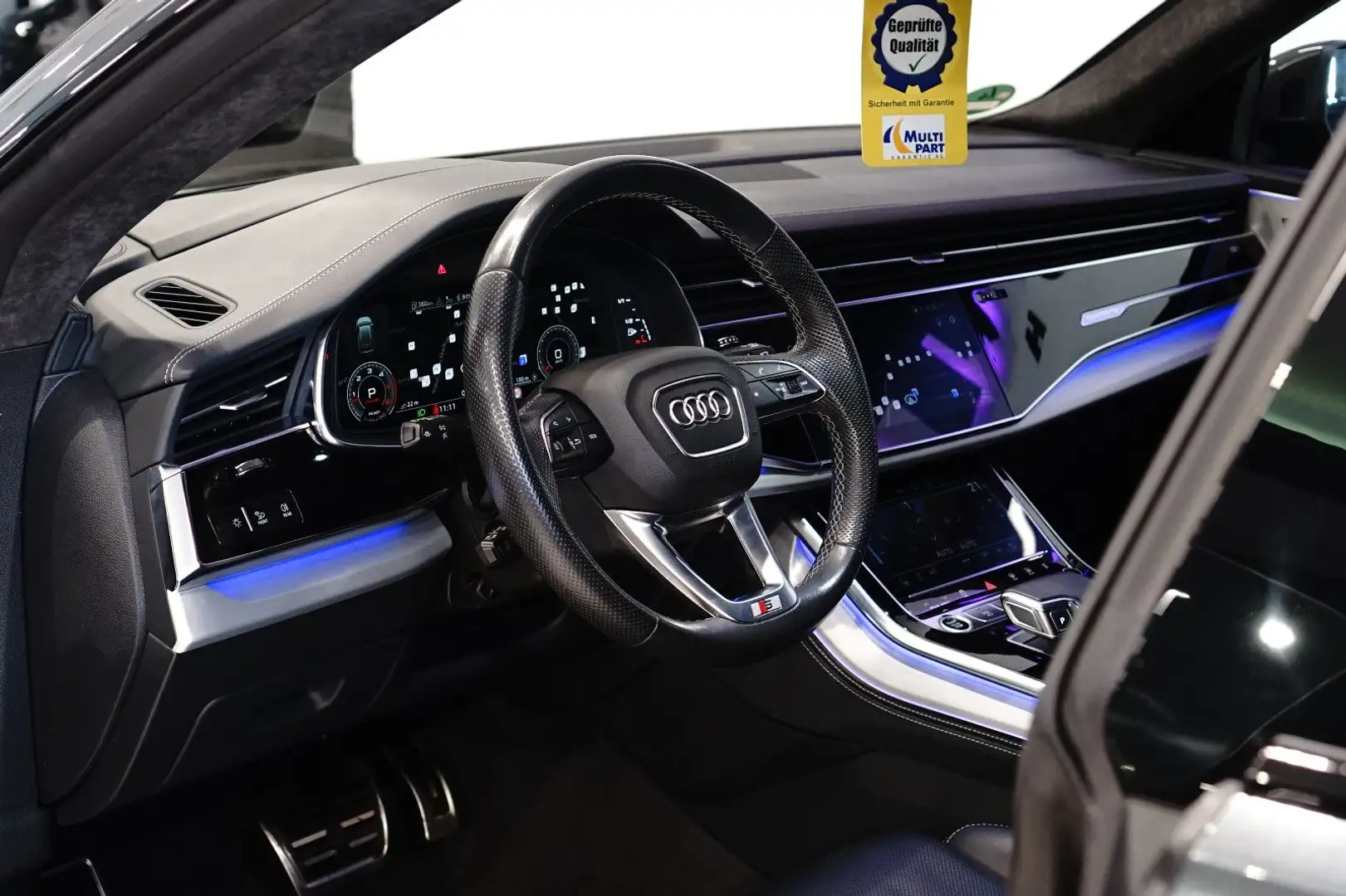 Audi Q8 50 S-LINE+RS|SOFT|NIGHT|LUFT|360°|MASSAG|B&O| Gris - 2