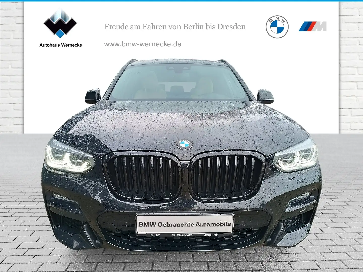 BMW X3 M 40d Head-Up HiFi DAB LED WLAN Pano.Dach AHK Czarny - 2