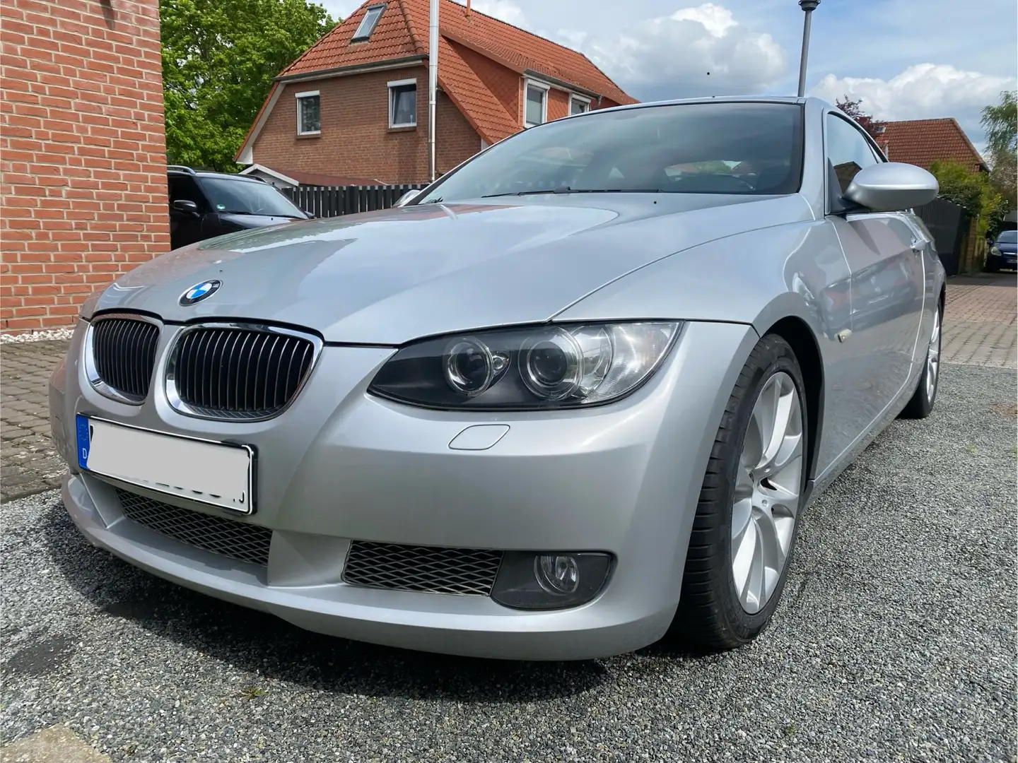 BMW 335 335i Coupe Motor revidiert Zilver - 2