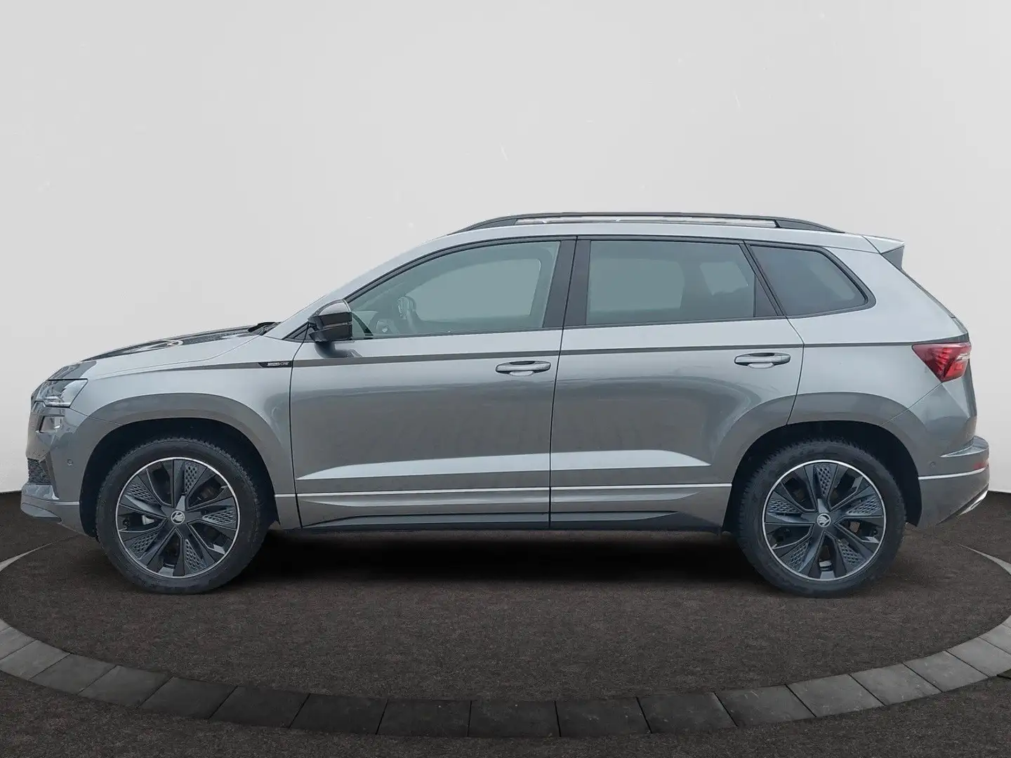 Skoda Karoq 2,0 TSI DSG 4x4 Sportline/AHK/LEDER/MATRIX Grau - 2